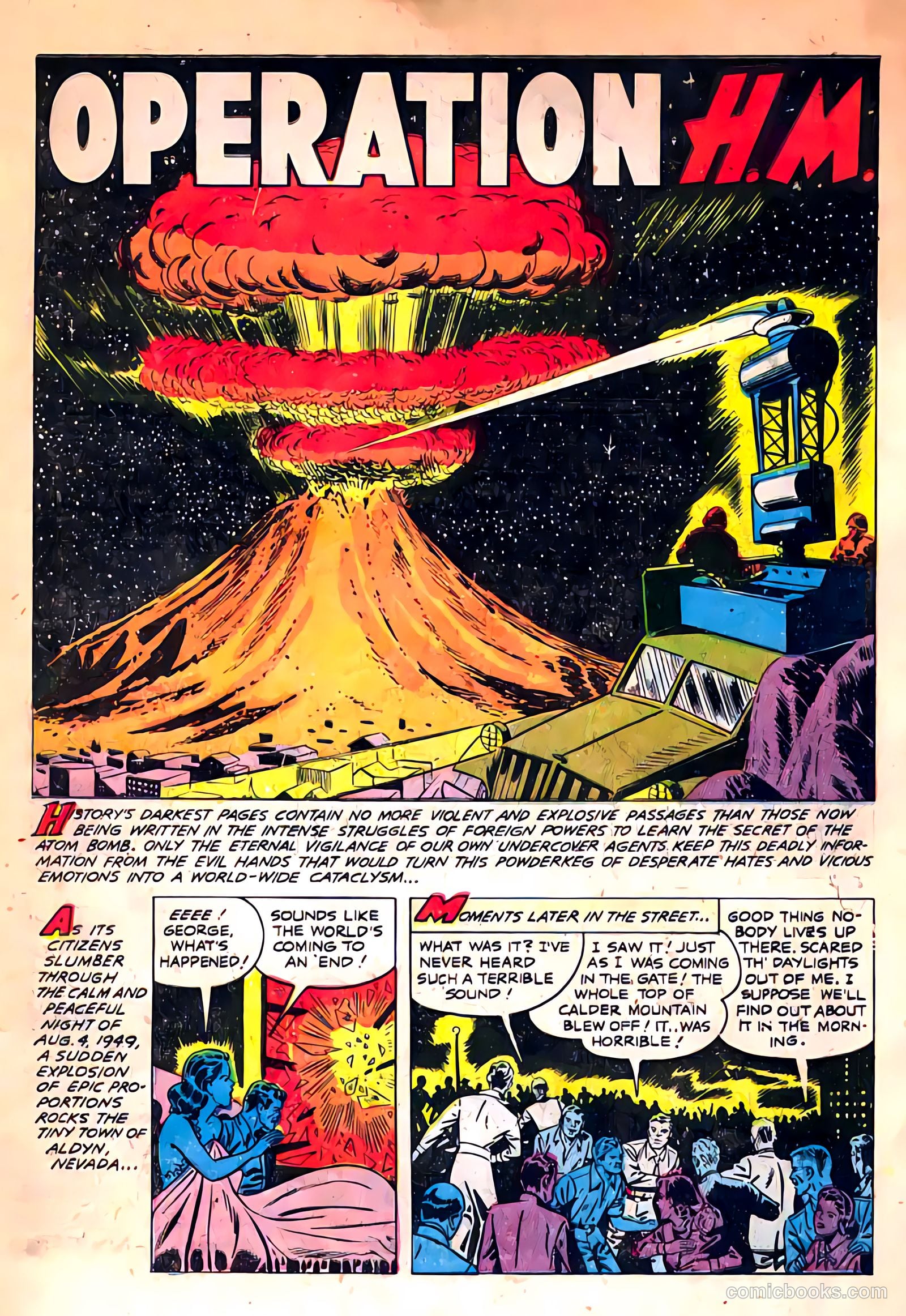 Atomic Spy Cases #1 (1950) — page 3 of 36