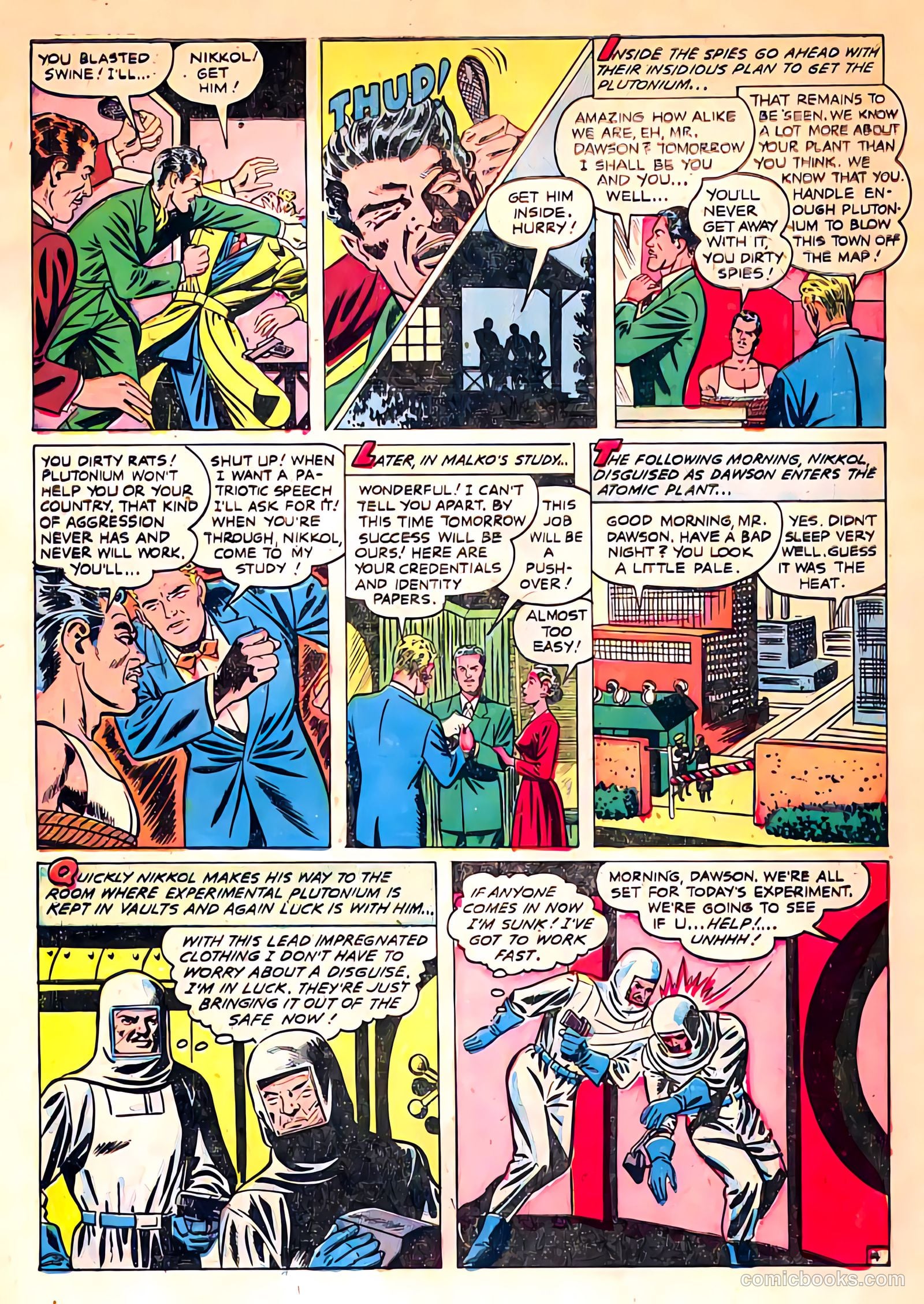 Atomic Spy Cases #1 (1950) — page 6 of 36