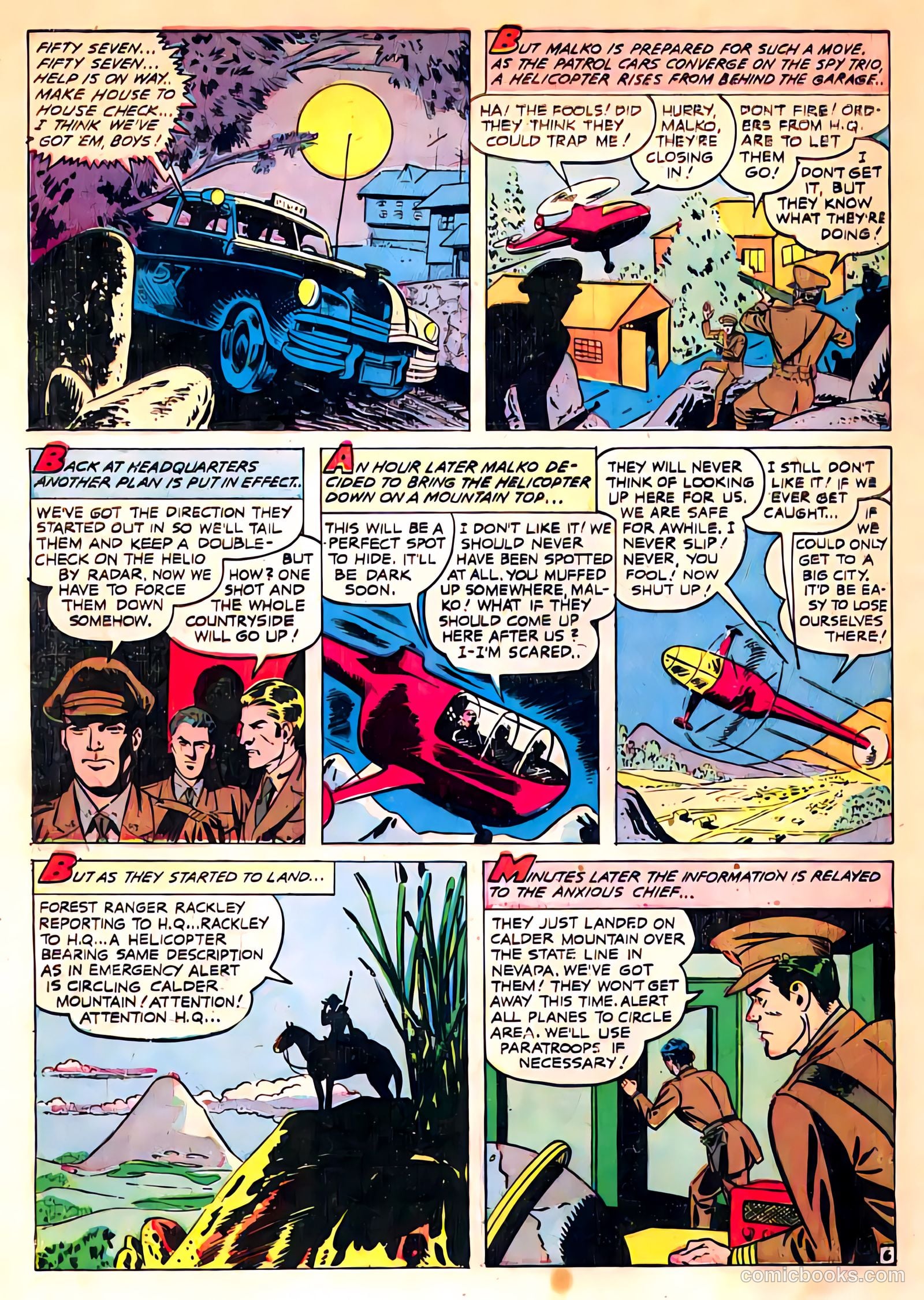 Atomic Spy Cases #1 (1950) — page 8 of 36