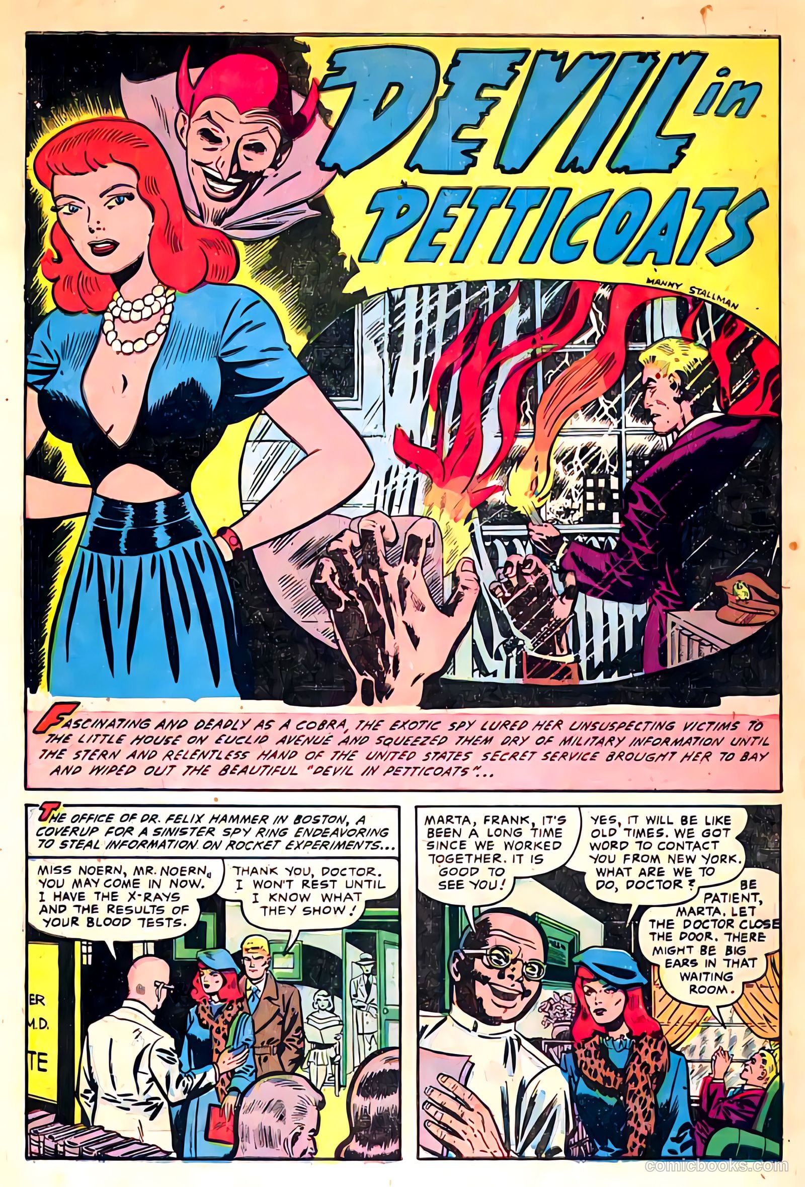 Atomic Spy Cases #1 (1950) — page 10 of 36