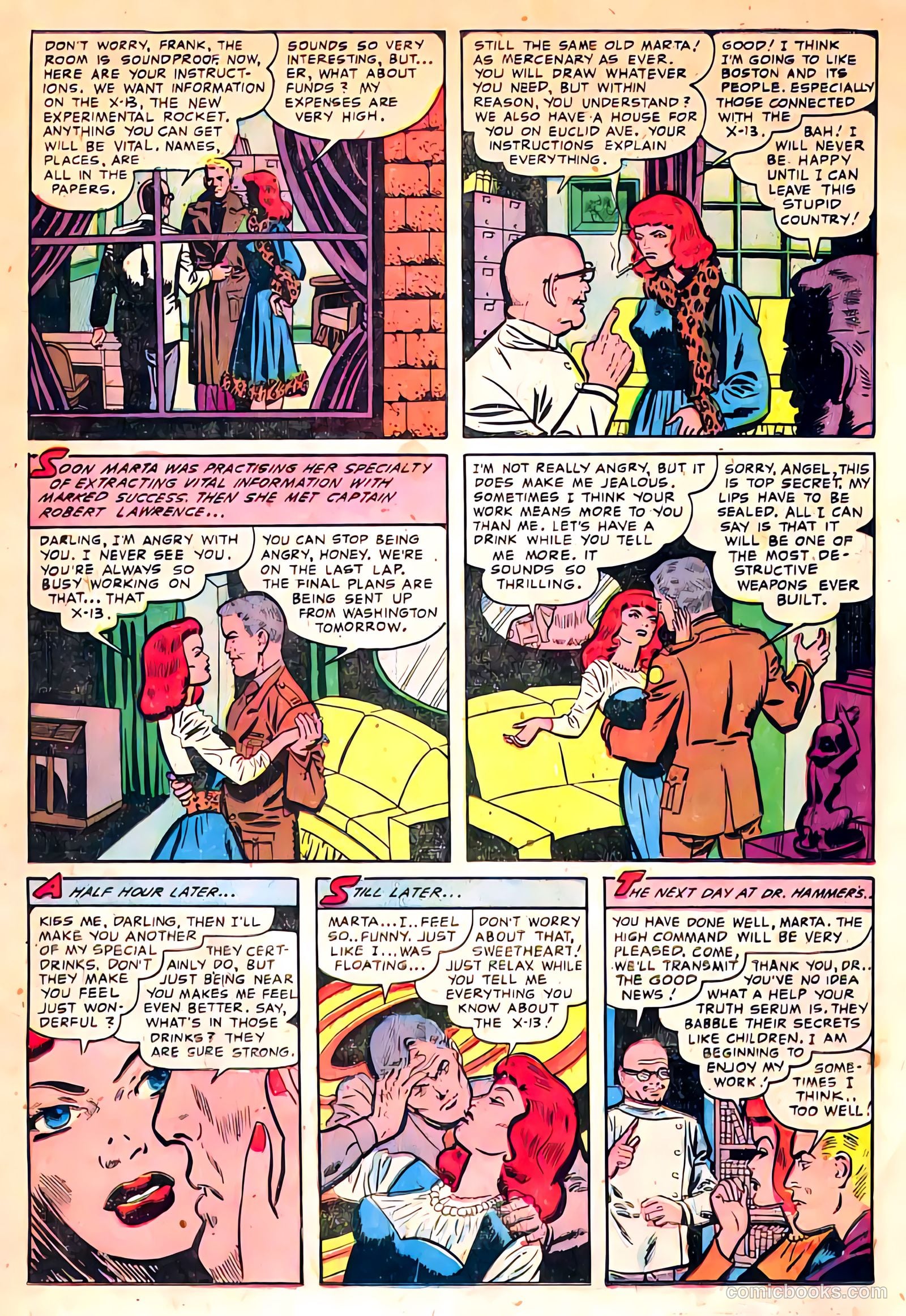 Atomic Spy Cases #1 (1950) — page 11 of 36