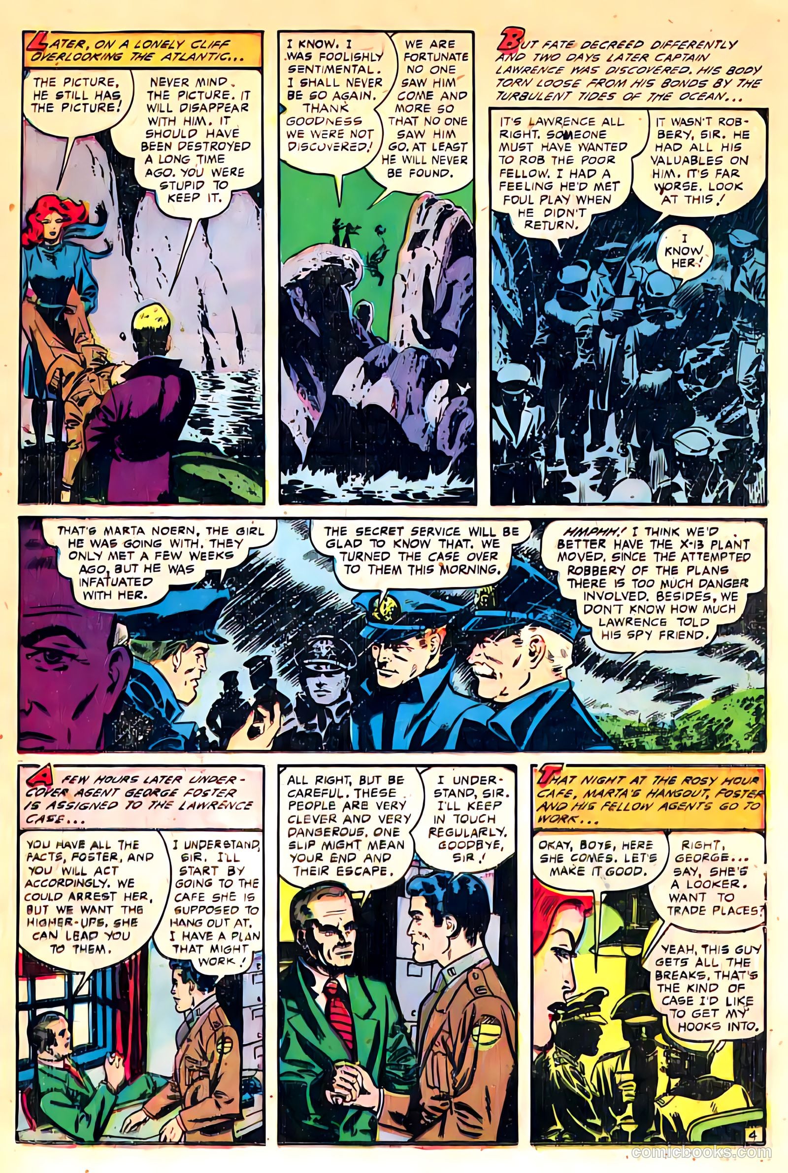 Atomic Spy Cases #1 (1950) — page 13 of 36