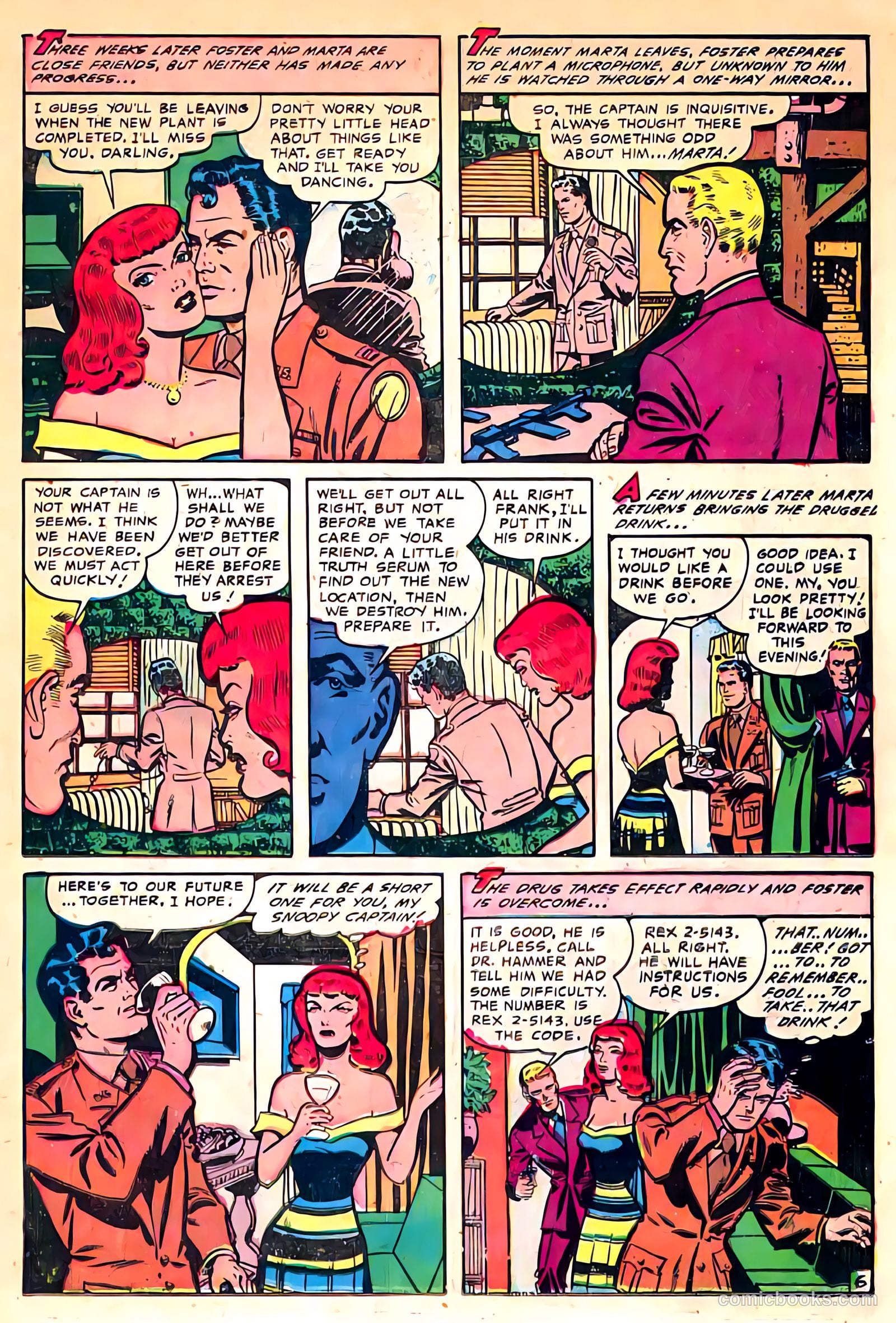 Atomic Spy Cases #1 (1950) — page 15 of 36