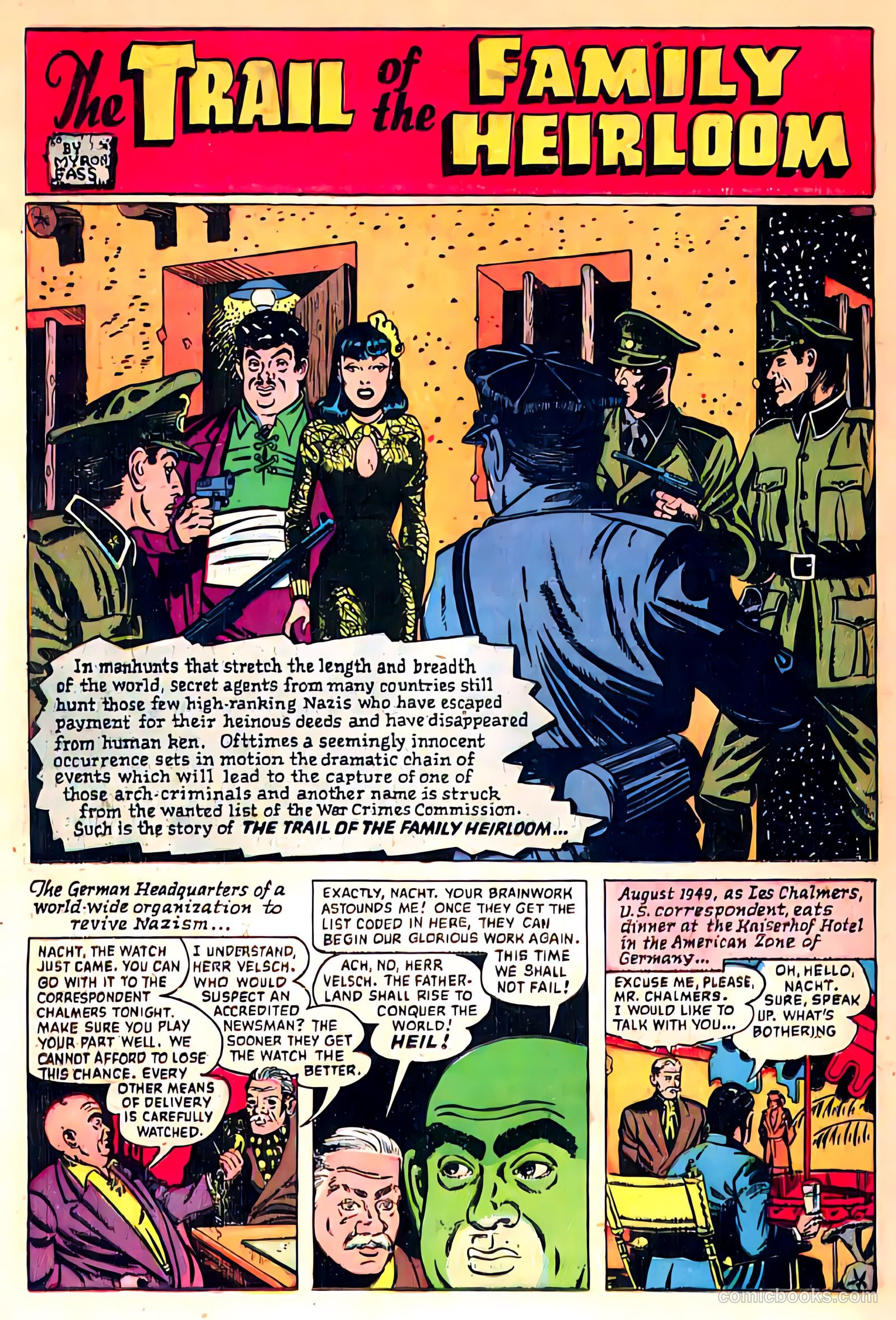 Atomic Spy Cases #1 (1950) — page 20 of 36