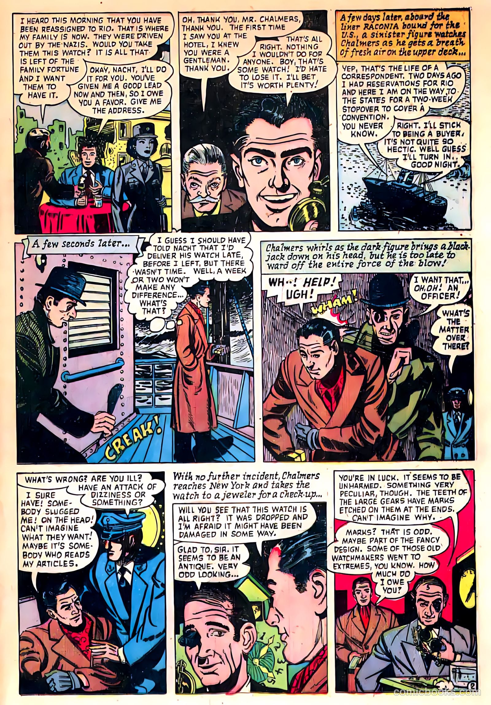 Atomic Spy Cases #1 (1950) — page 21 of 36