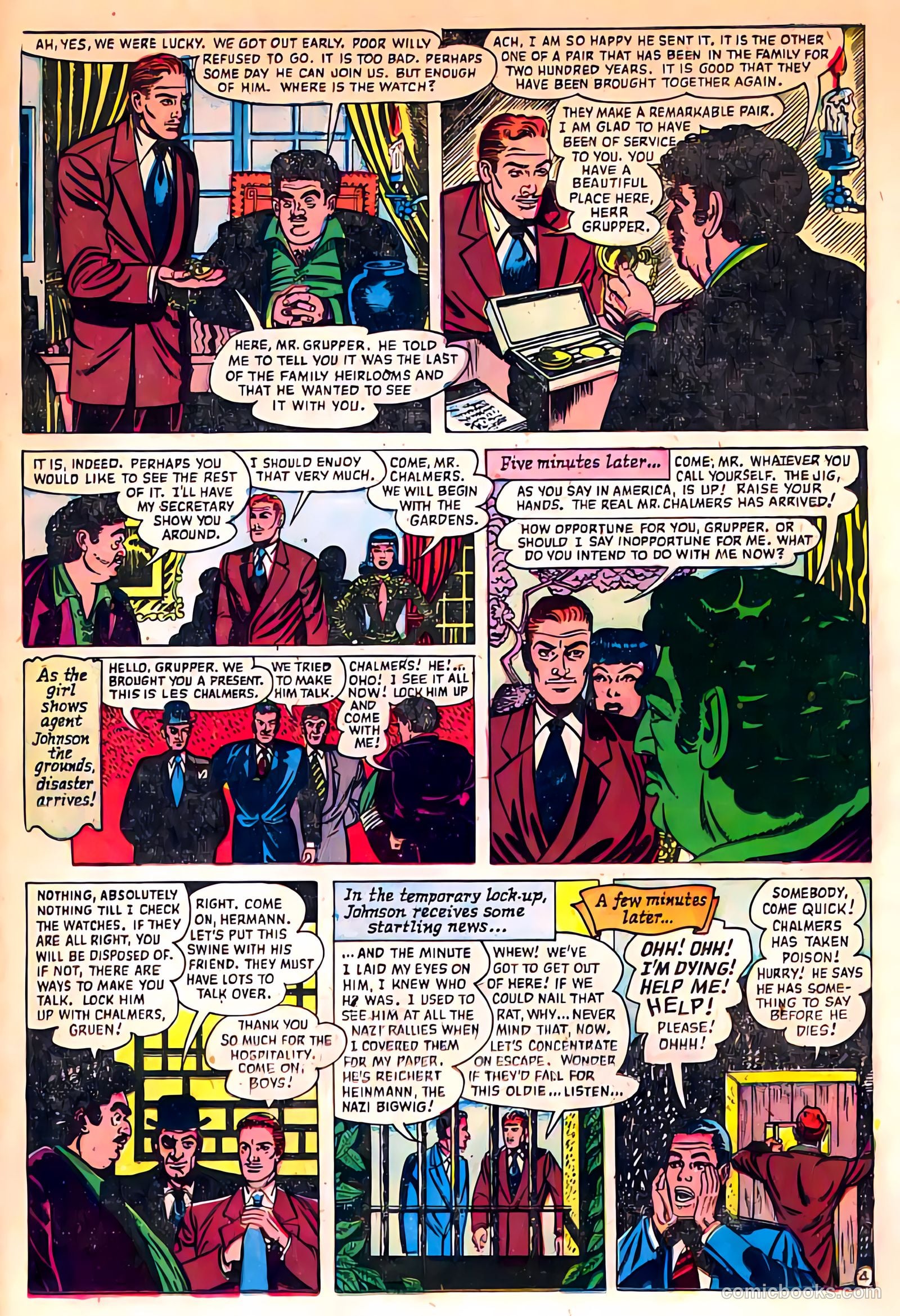 Atomic Spy Cases #1 (1950) — page 23 of 36