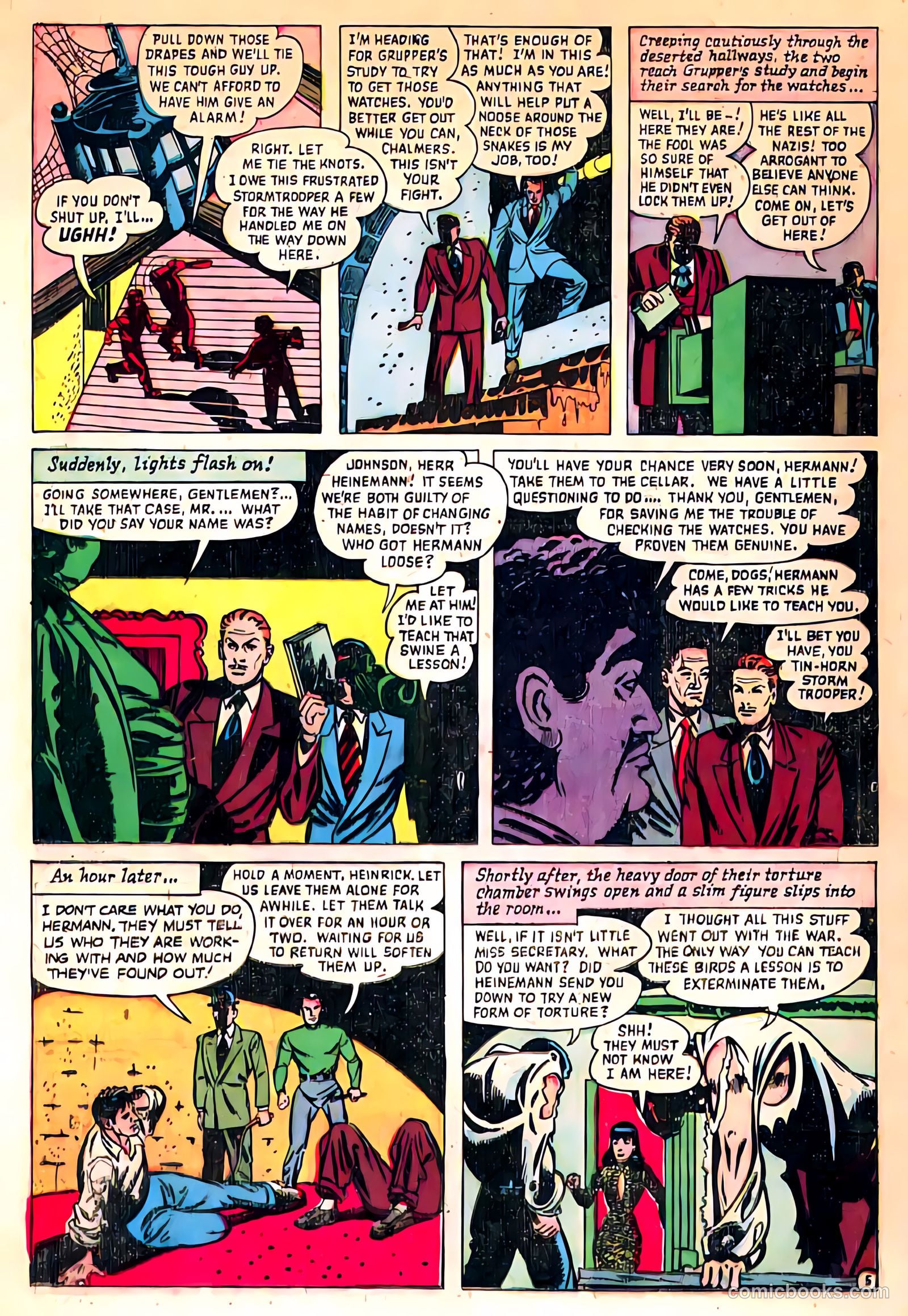 Atomic Spy Cases #1 (1950) — page 24 of 36