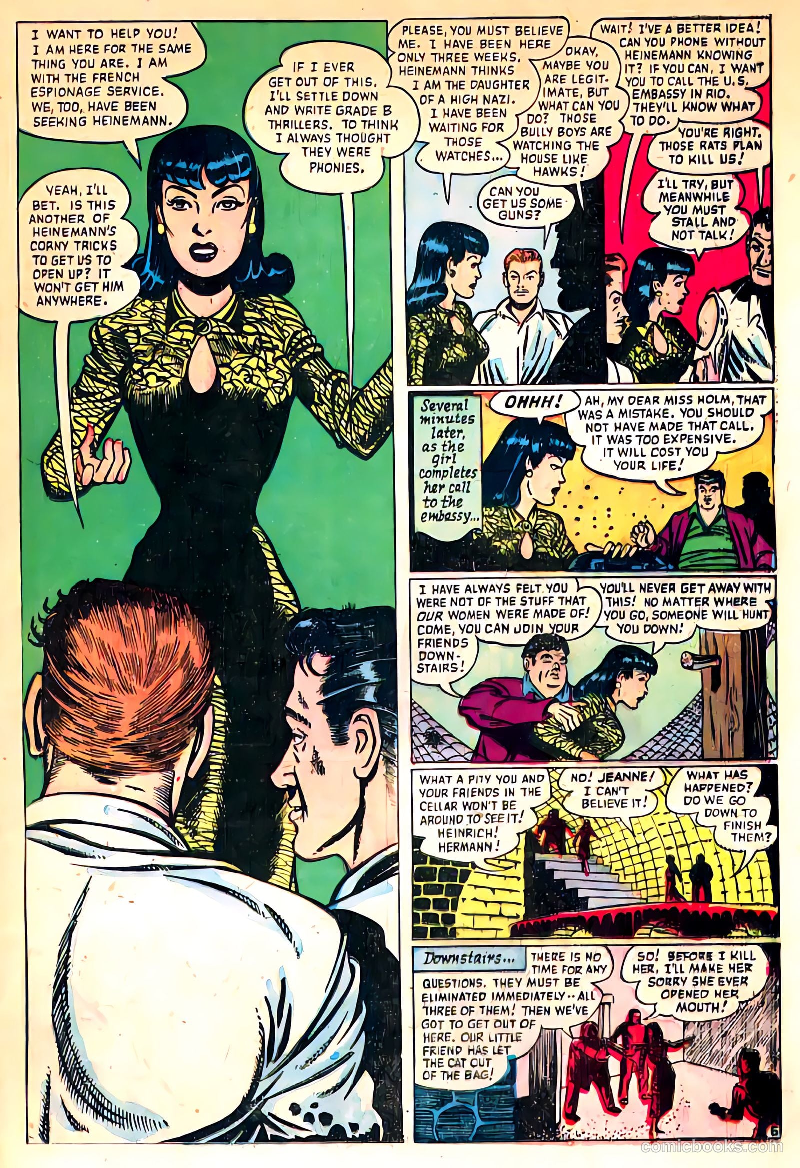 Atomic Spy Cases #1 (1950) — page 25 of 36