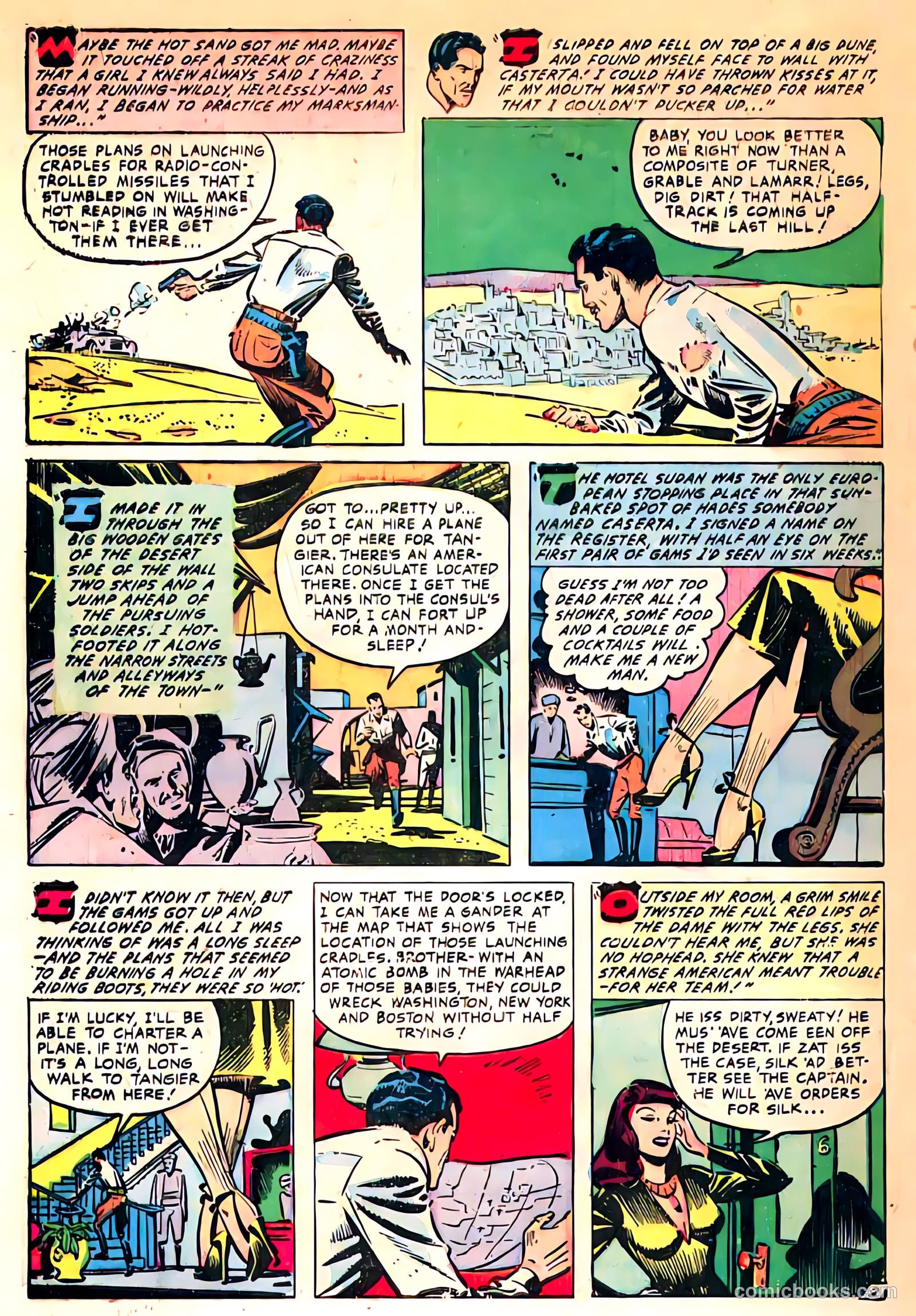 Atomic Spy Cases #1 (1950) — page 28 of 36