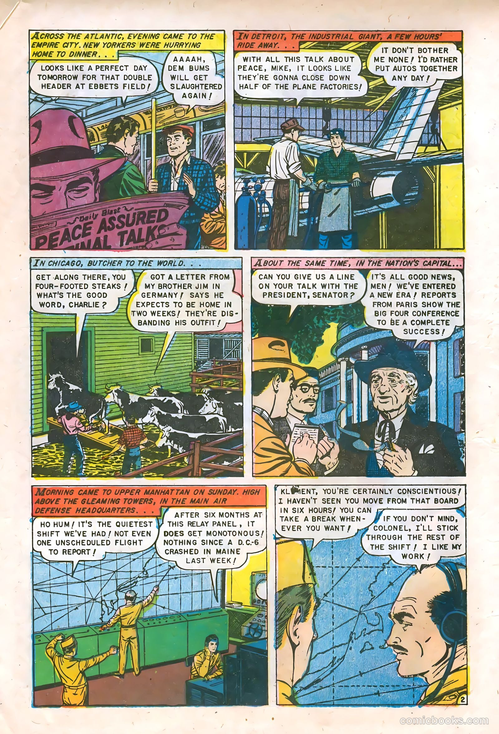 Atomic War! #1 (1952) — page 4 of 36