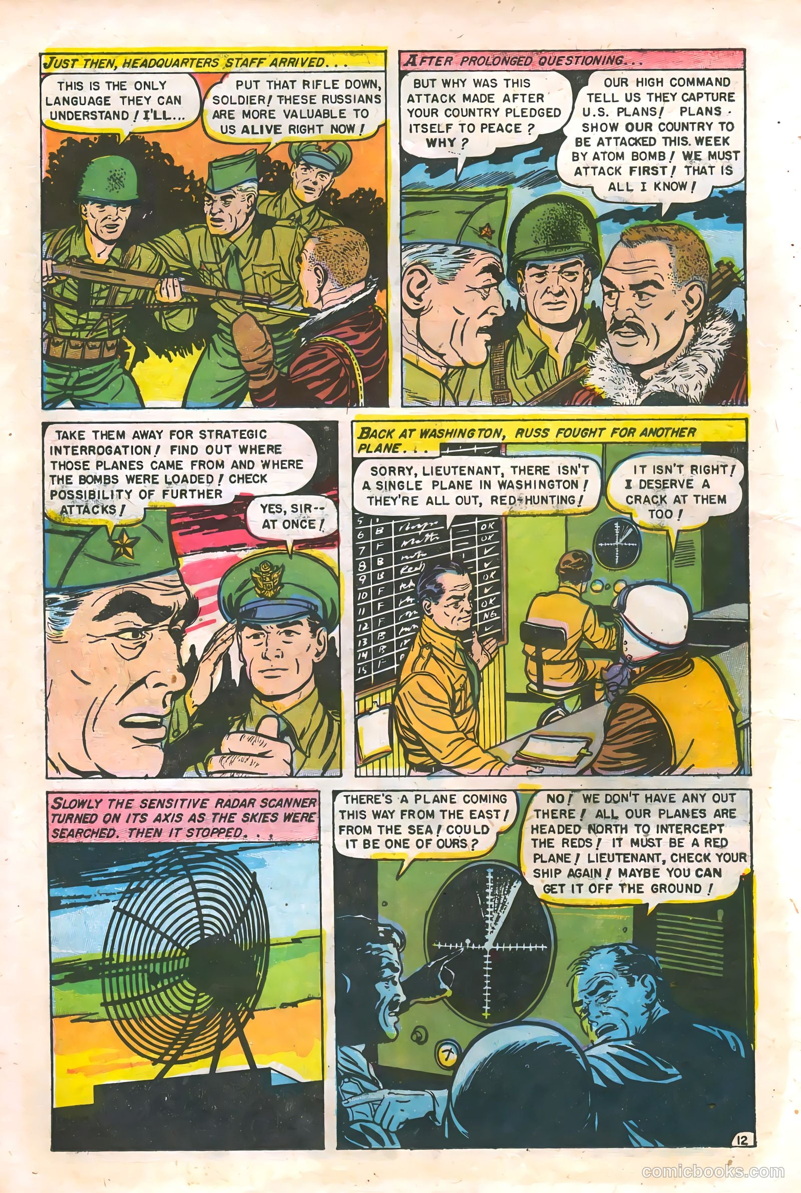 Atomic War! #1 (1952) — page 14 of 36