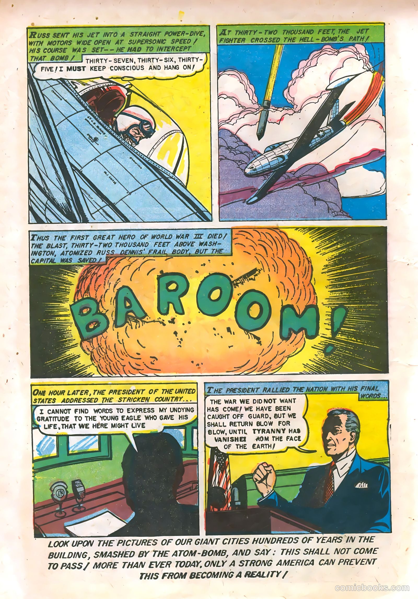 Atomic War! #1 (1952) — page 16 of 36