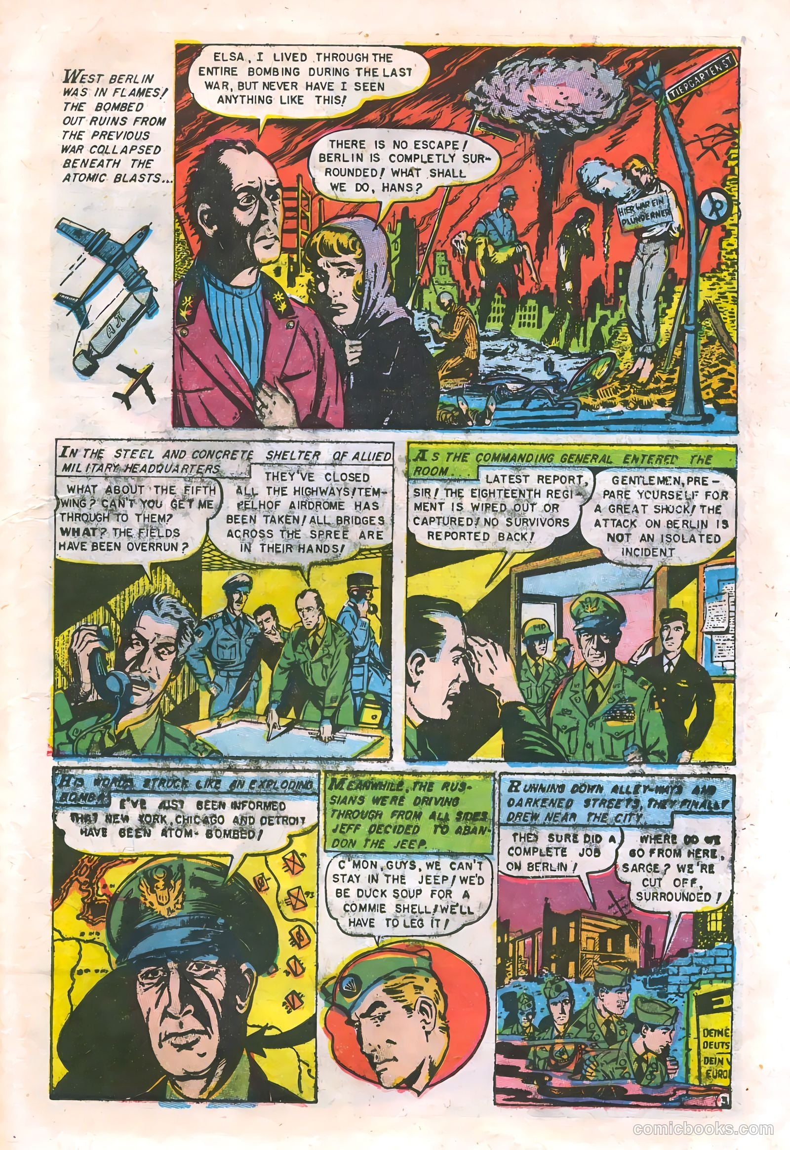 Atomic War! #1 (1952) — page 19 of 36