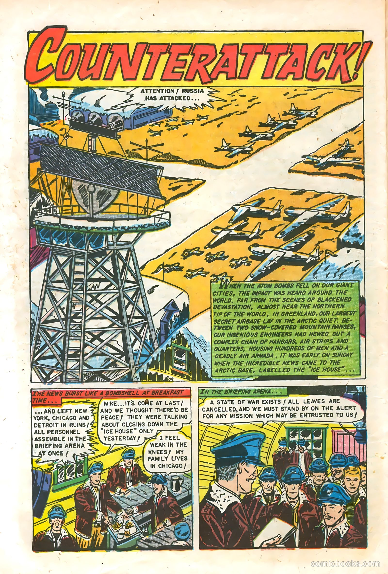 Atomic War! #1 (1952) — page 28 of 36