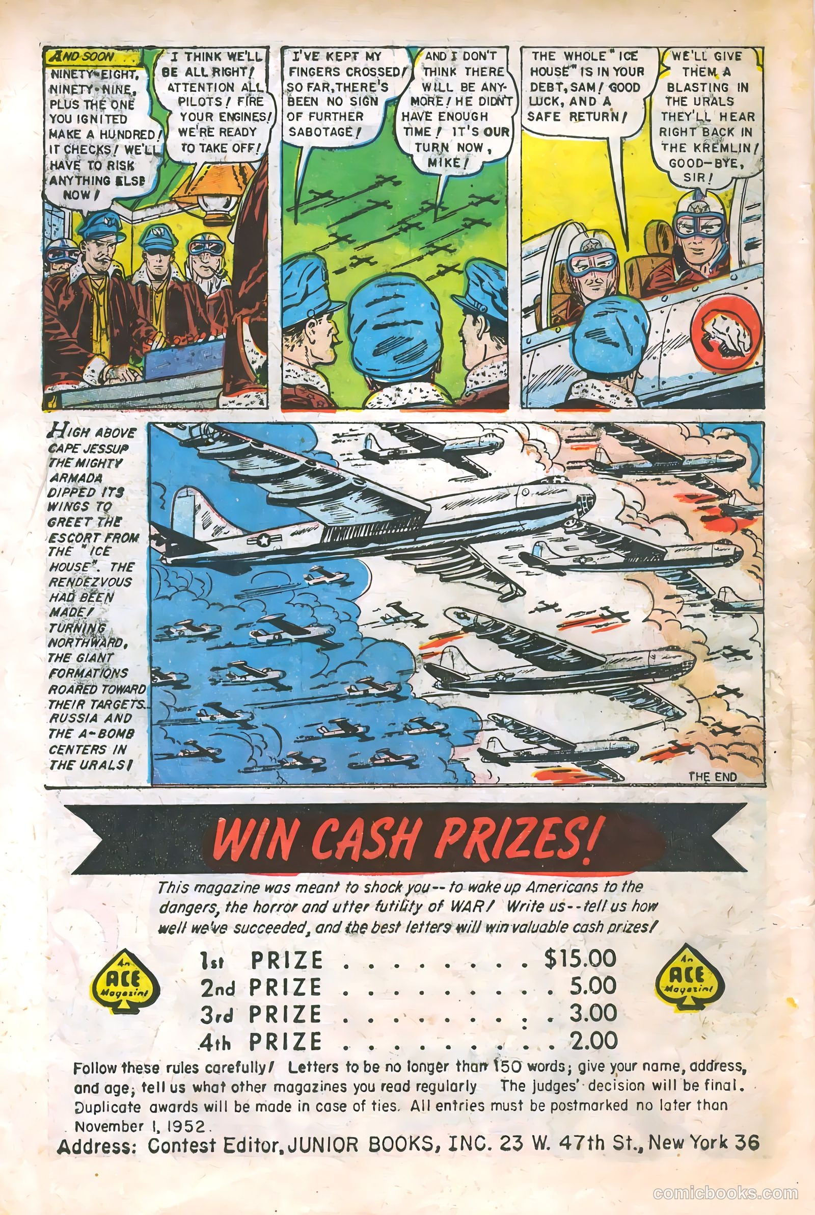 Atomic War! #1 (1952) — page 34 of 36