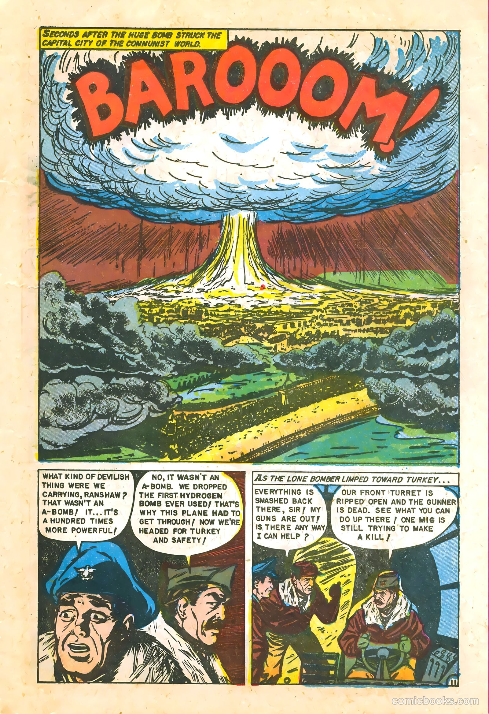 Atomic War! #2 (1952) — page 13 of 36