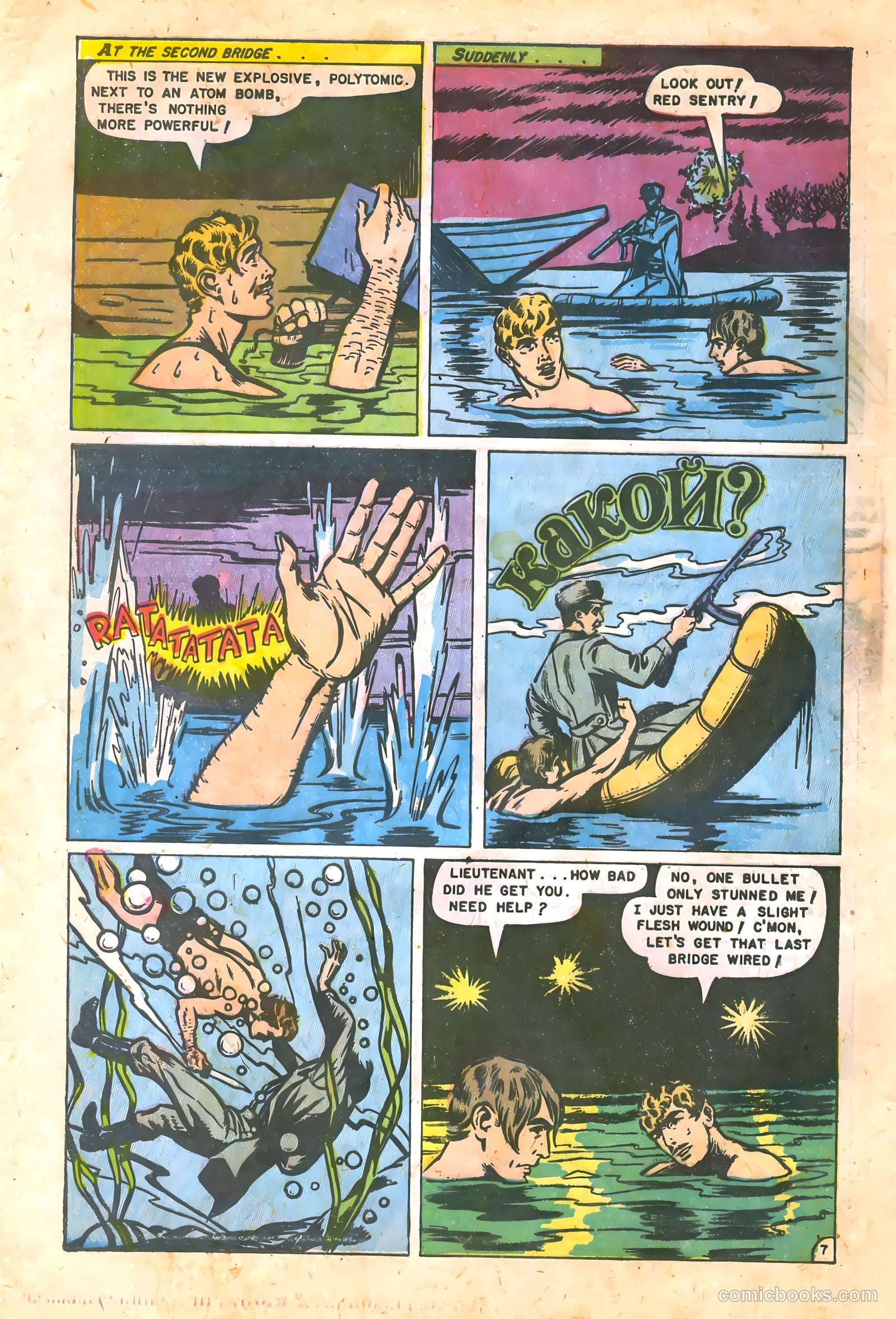 Atomic War! #2 (1952) — page 32 of 36