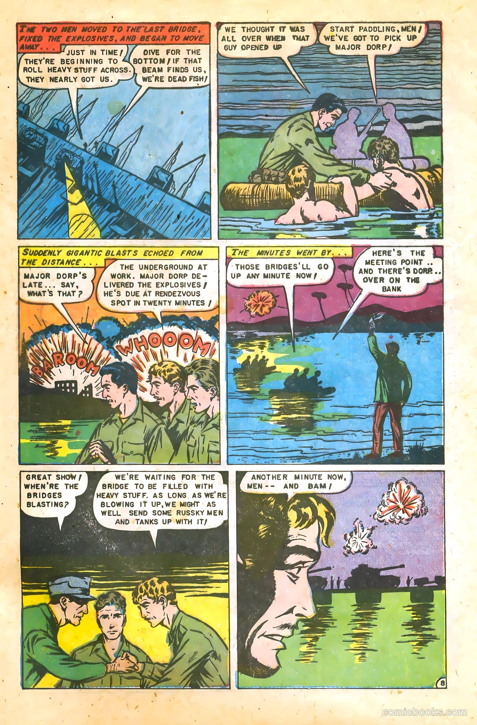 Atomic War! #2 (1952) — page 33 of 36