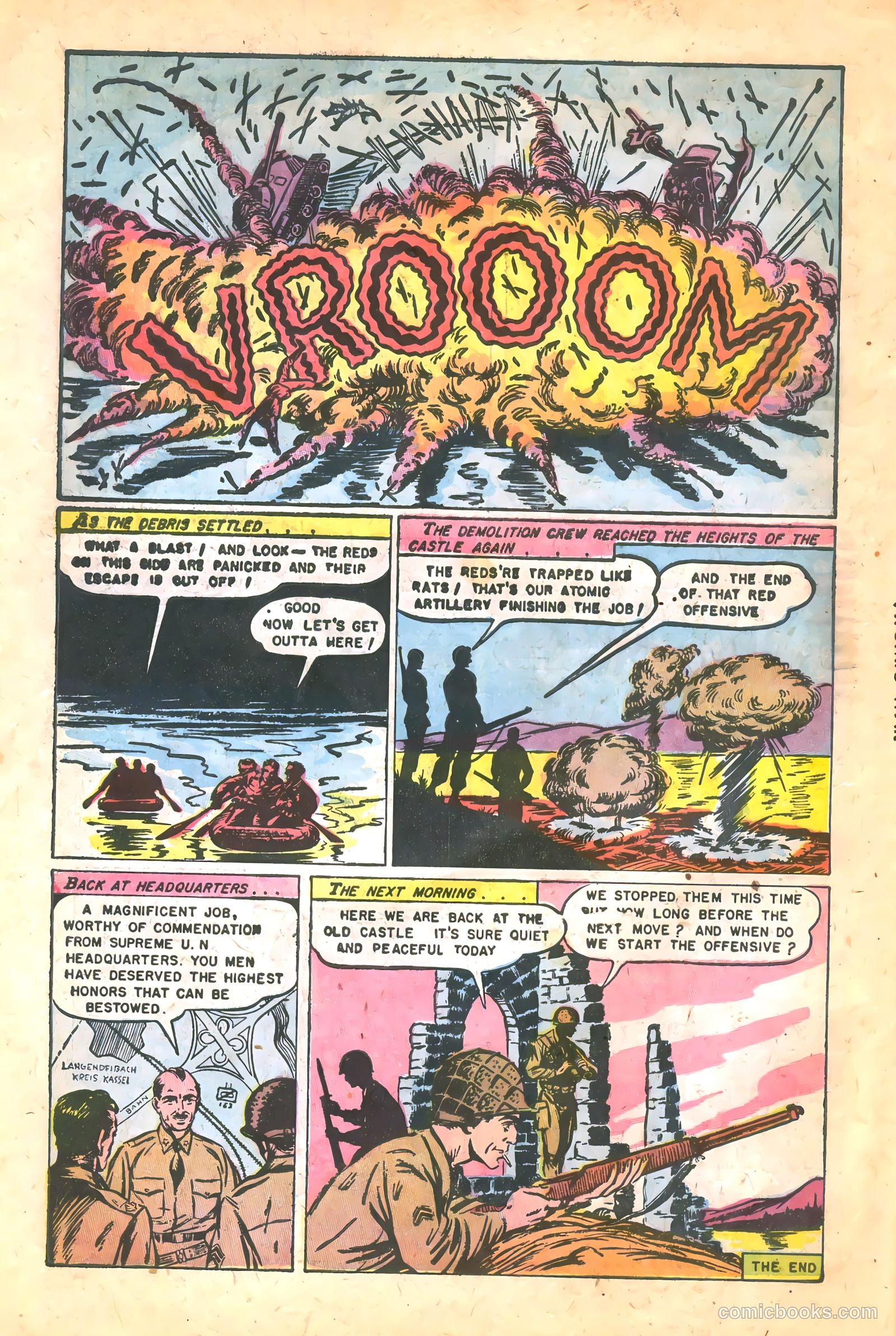 Atomic War! #2 (1952) — page 34 of 36