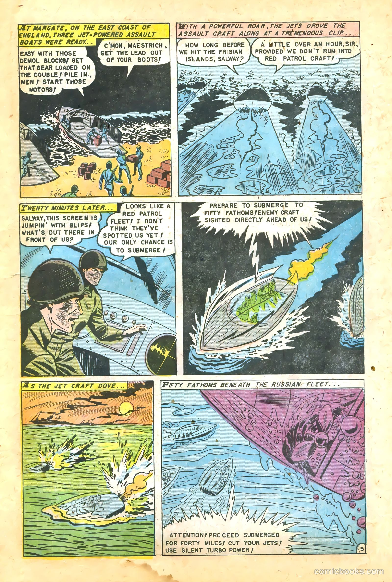 Atomic War! #3 (1953) — page 7 of 36