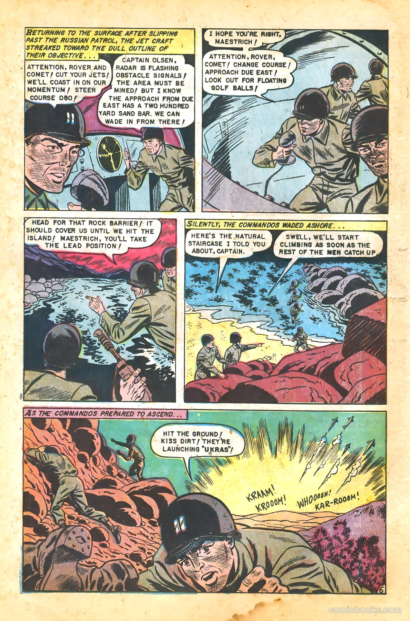 Atomic War! #3 (1953) — page 8 of 36
