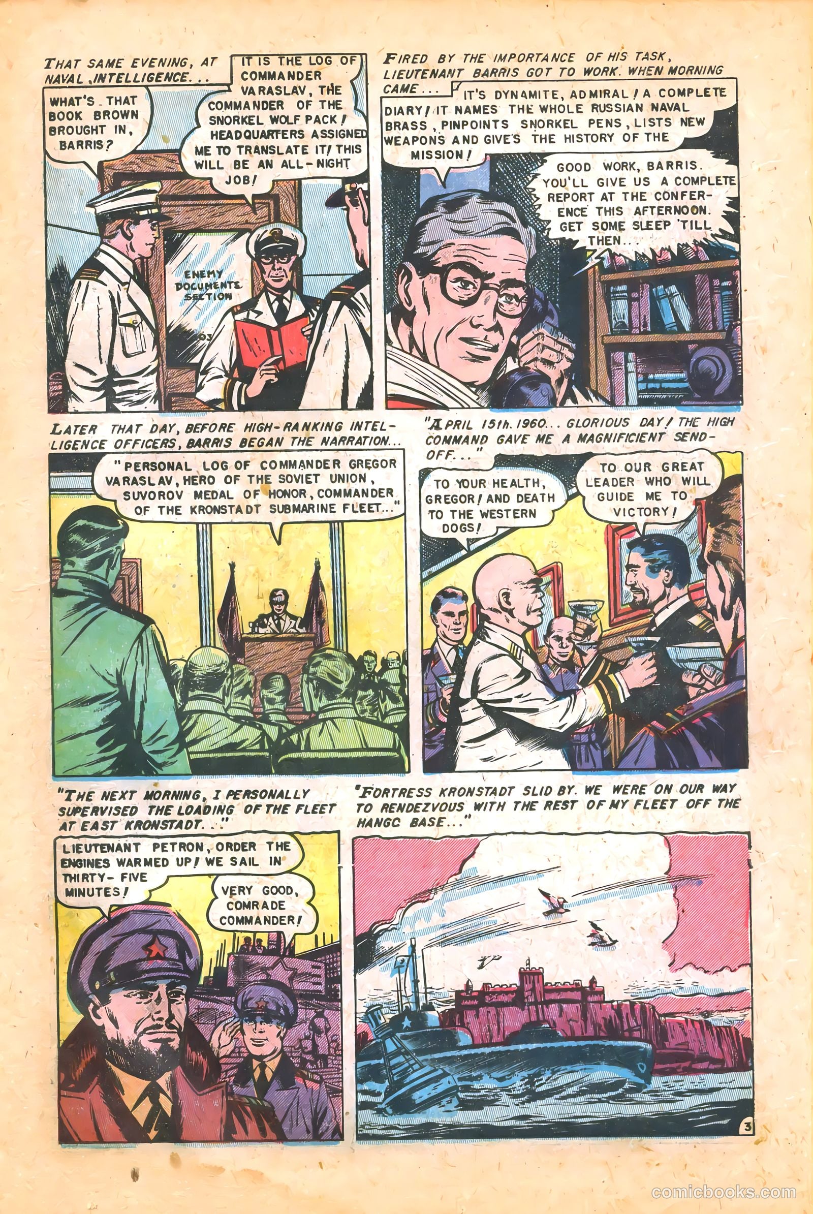 Atomic War! #3 (1953) — page 17 of 36