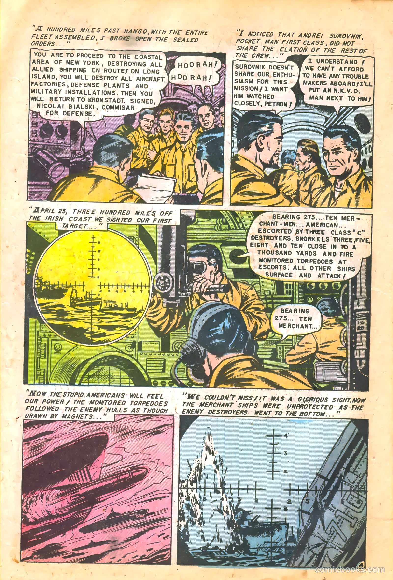 Atomic War! #3 (1953) — page 18 of 36