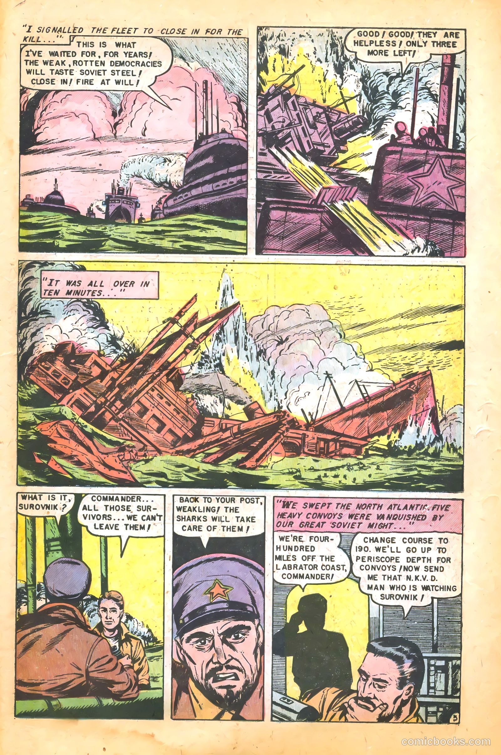 Atomic War! #3 (1953) — page 19 of 36