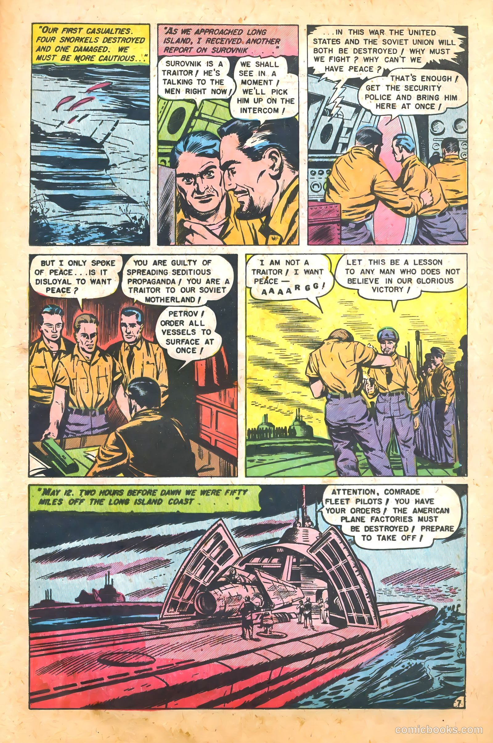 Atomic War! #3 (1953) — page 21 of 36