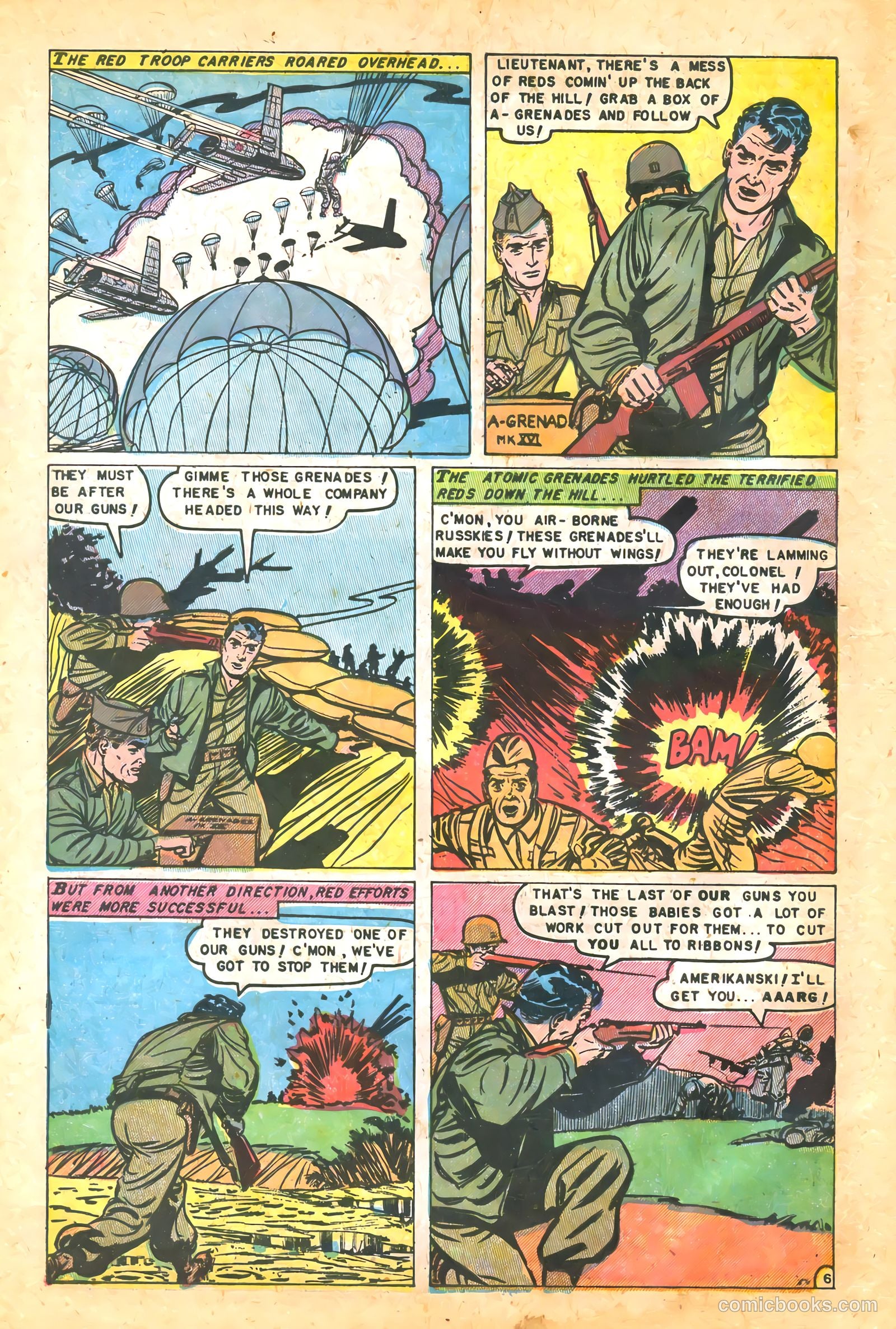 Atomic War! #3 (1953) — page 32 of 36