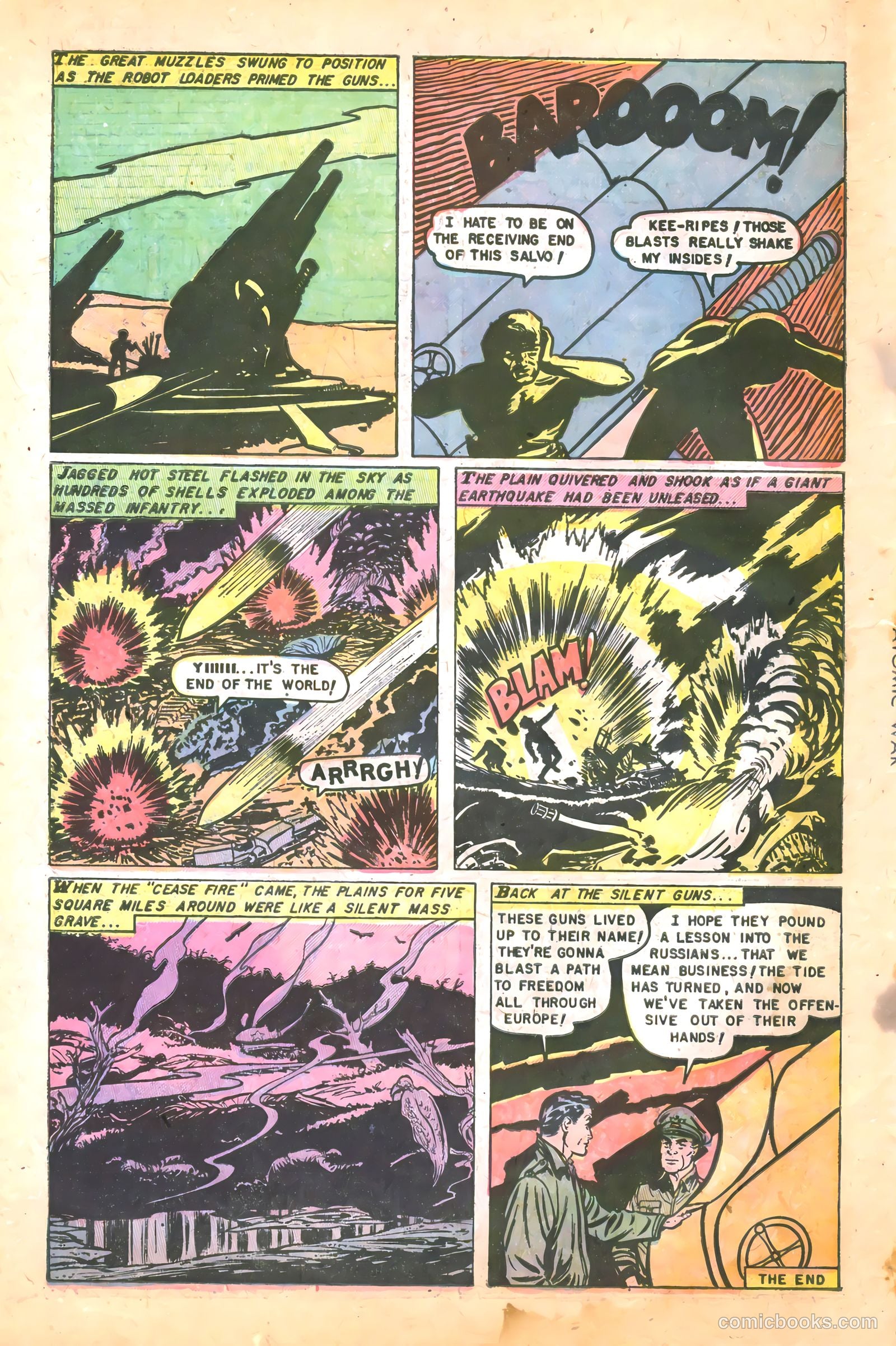 Atomic War! #3 (1953) — page 34 of 36