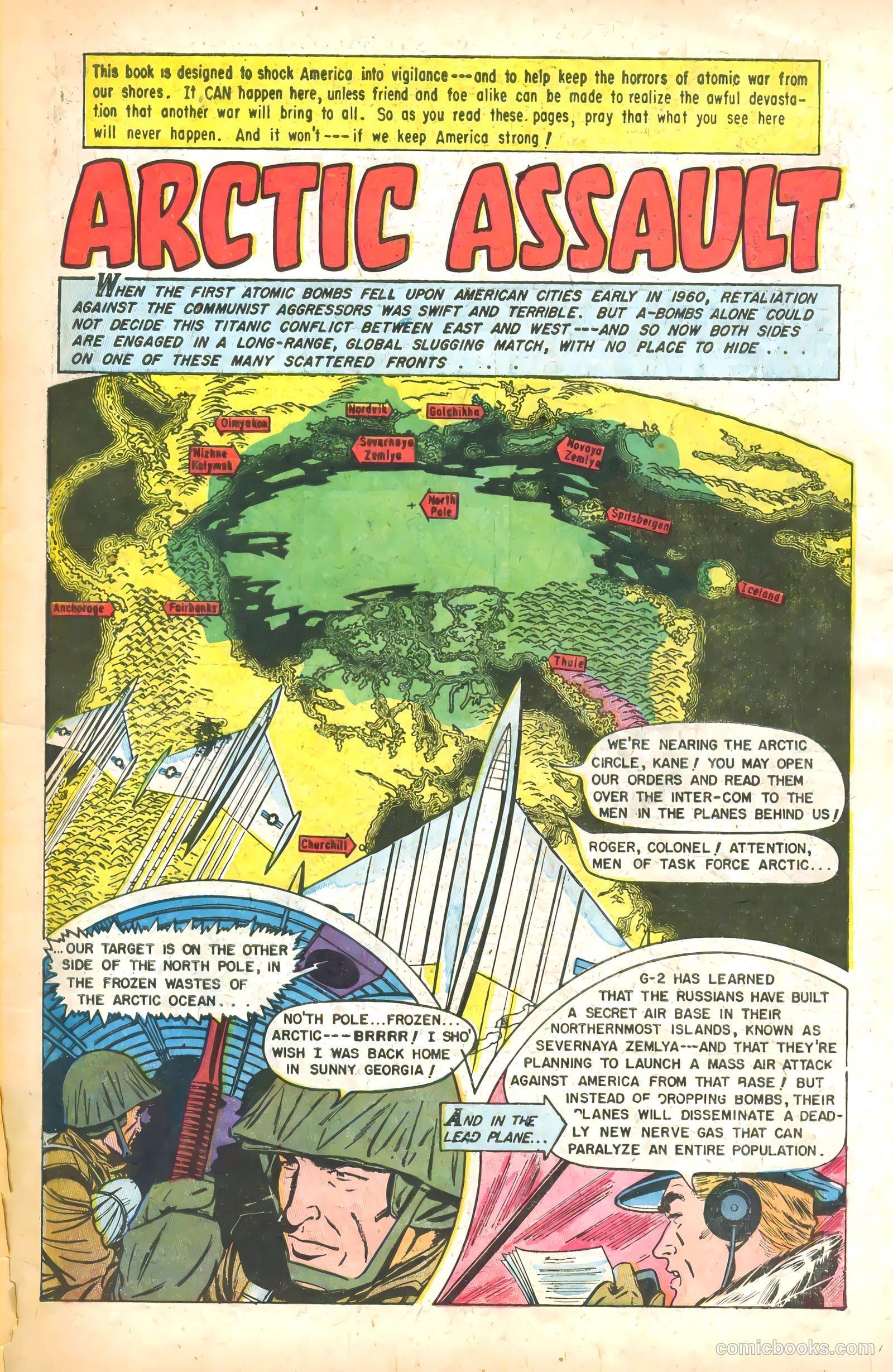 Atomic War! #4 (1953) — page 3 of 36