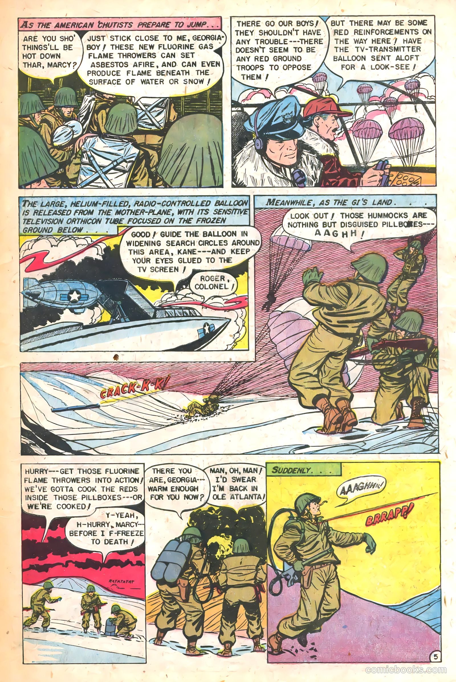 Atomic War! #4 (1953) — page 7 of 36