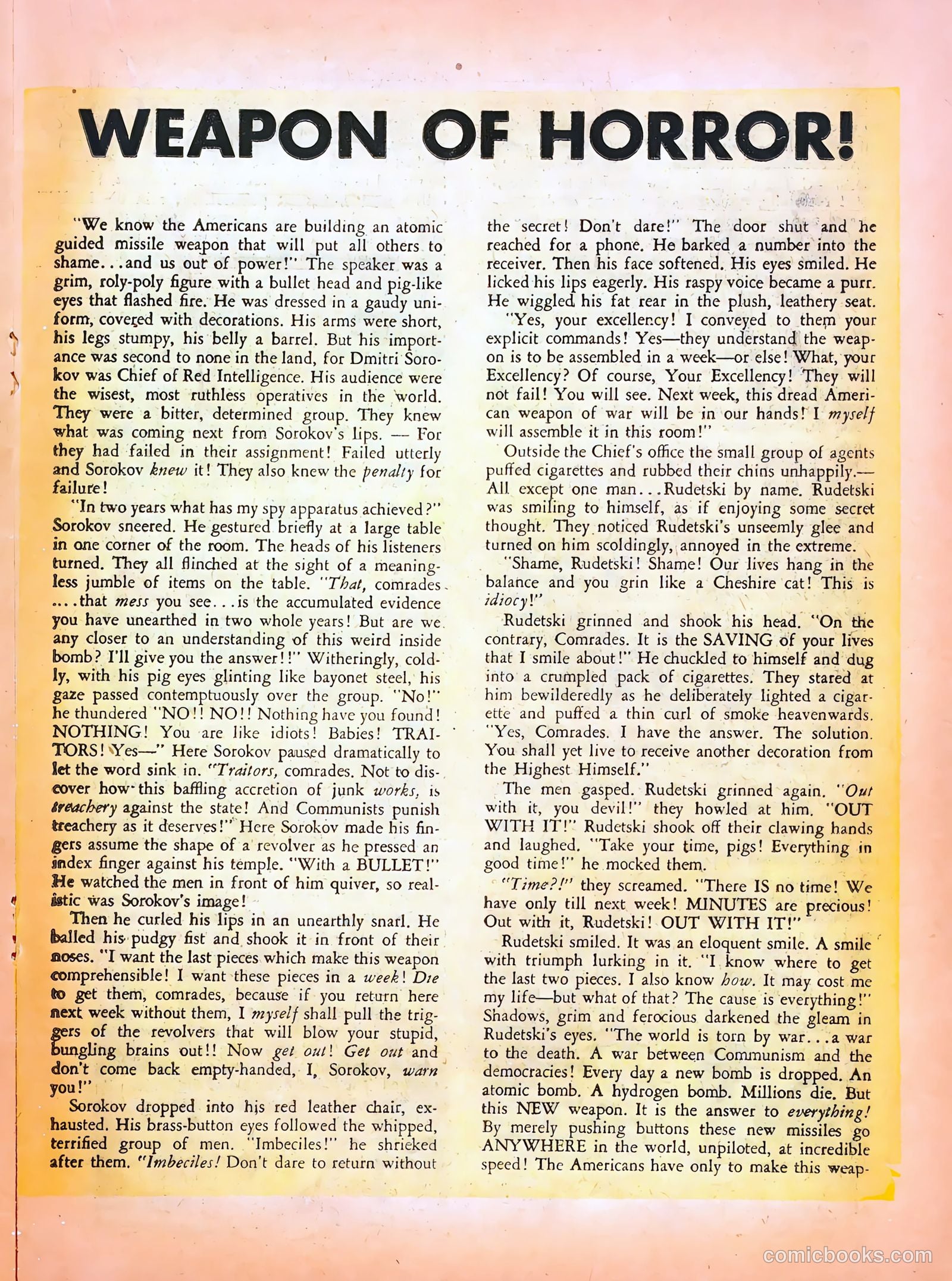 Atomic War! #4 (1953) — page 19 of 36