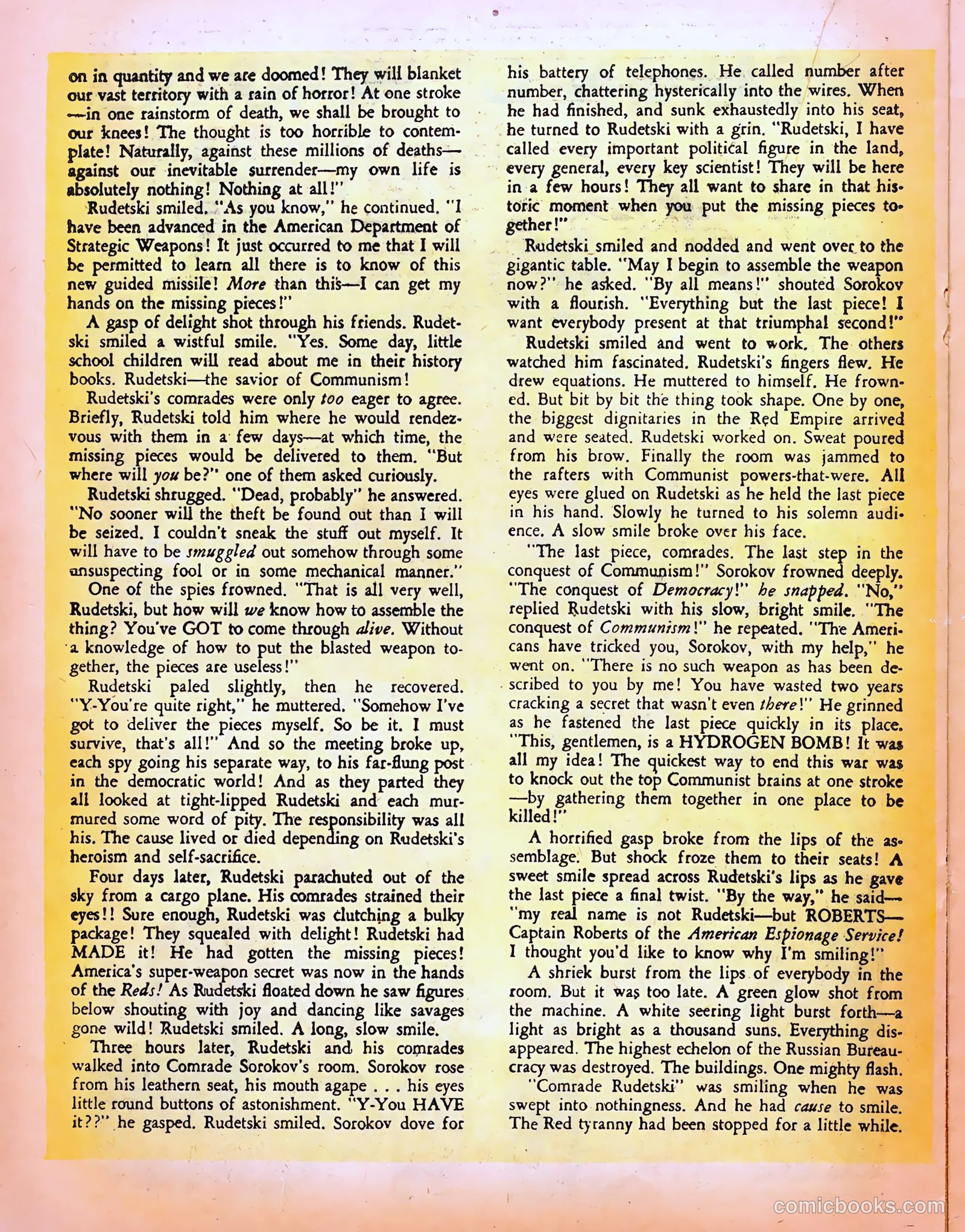 Atomic War! #4 (1953) — page 20 of 36