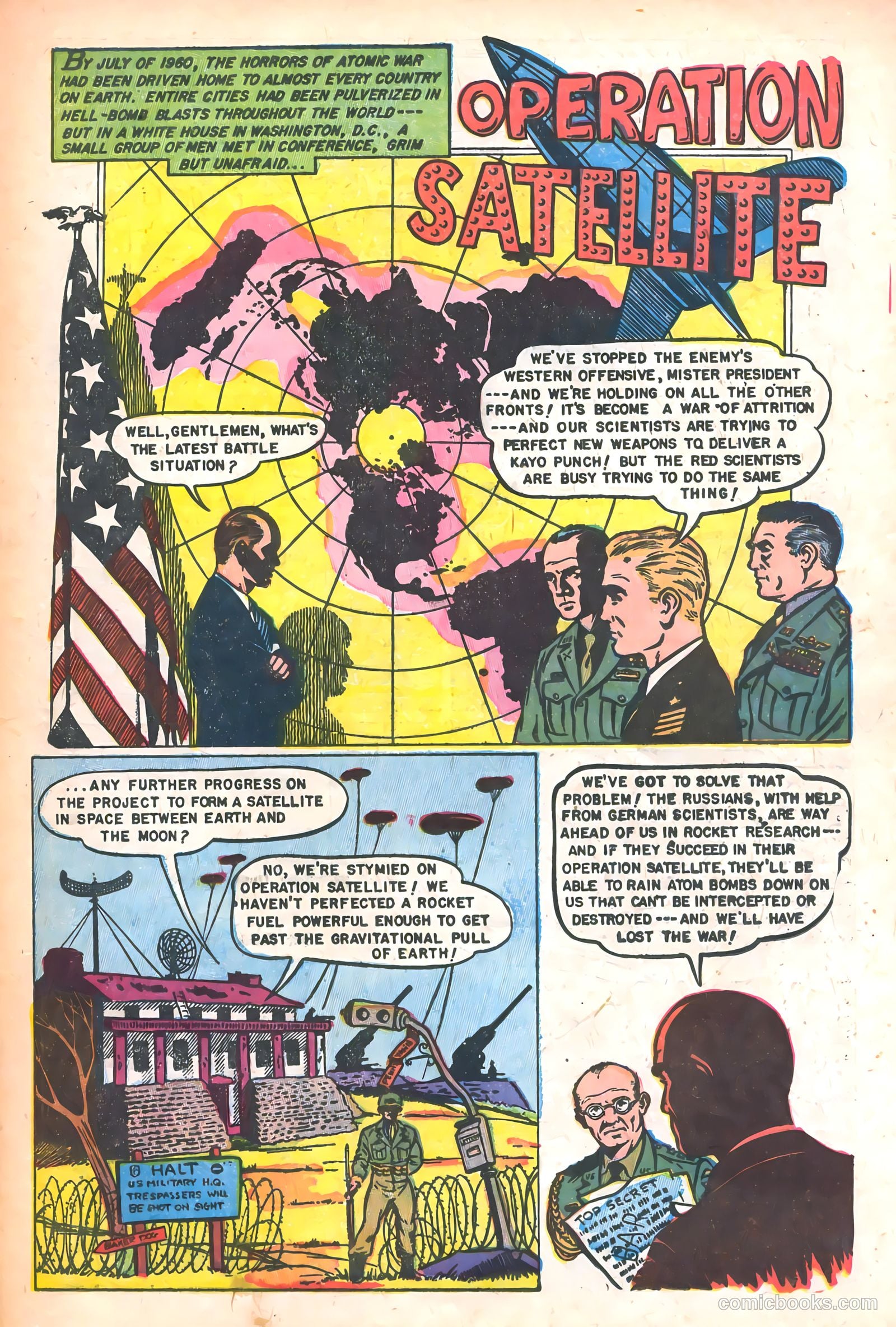 Atomic War! #4 (1953) — page 21 of 36