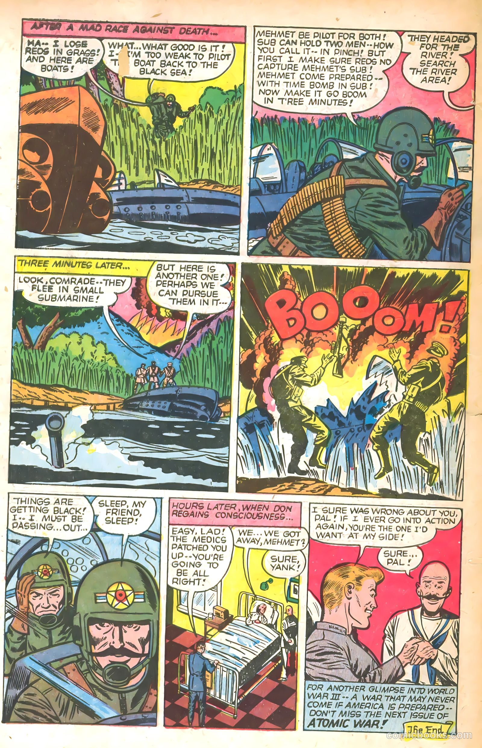 Atomic War! #4 (1953) — page 34 of 36