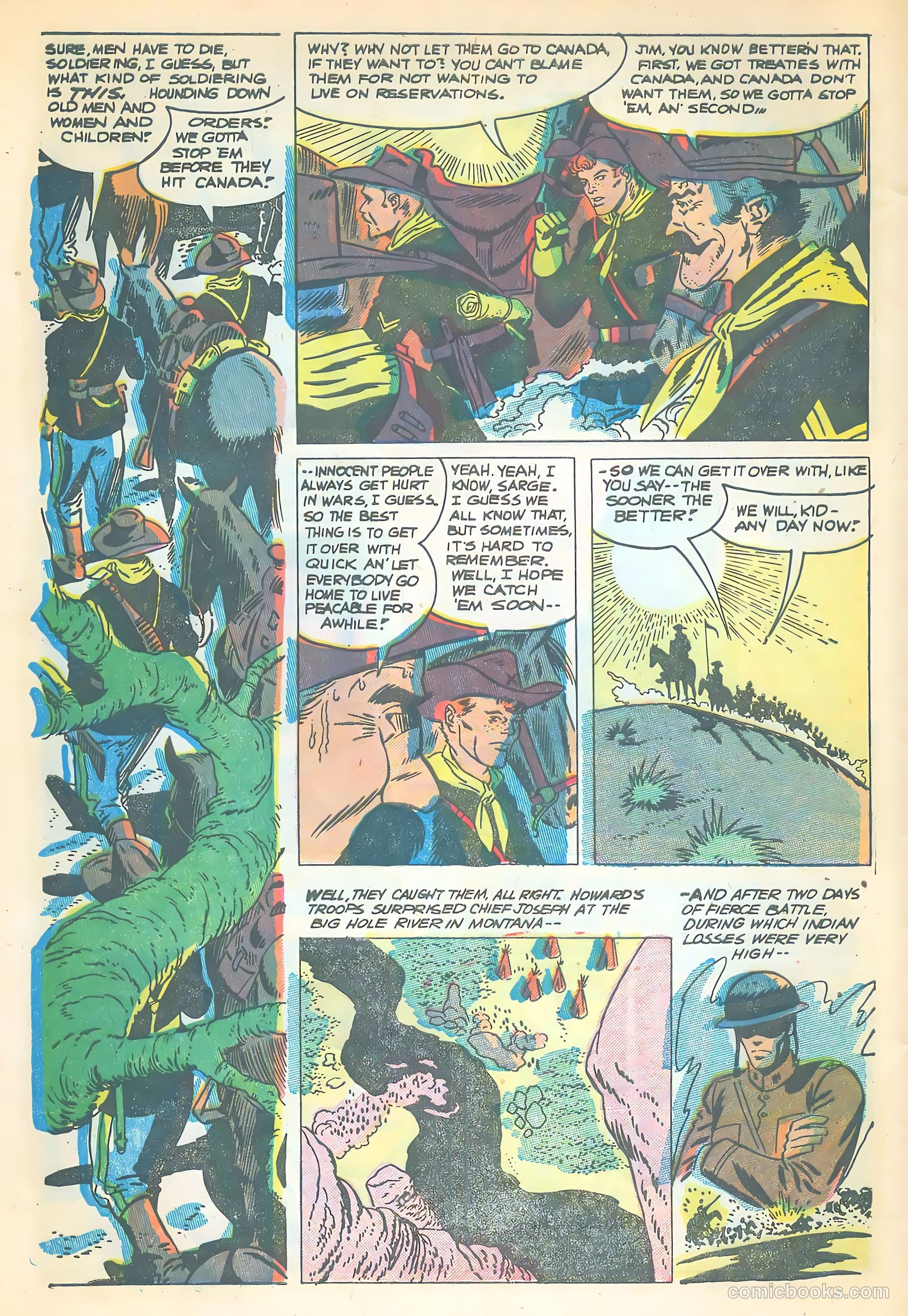 Never Again #1 (1955) — page 8 of 36