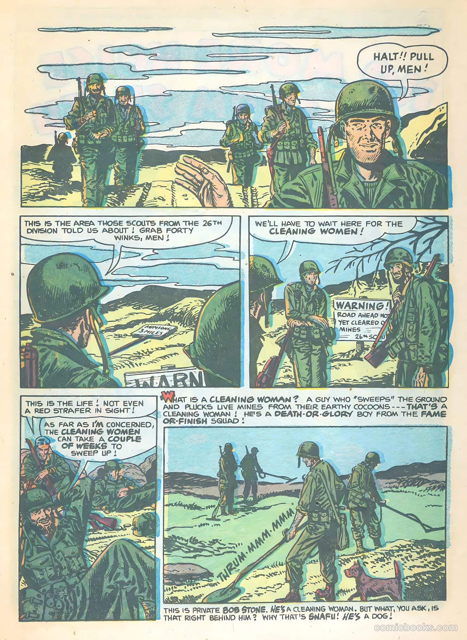 Never Again #1 (1955) — page 24 of 36