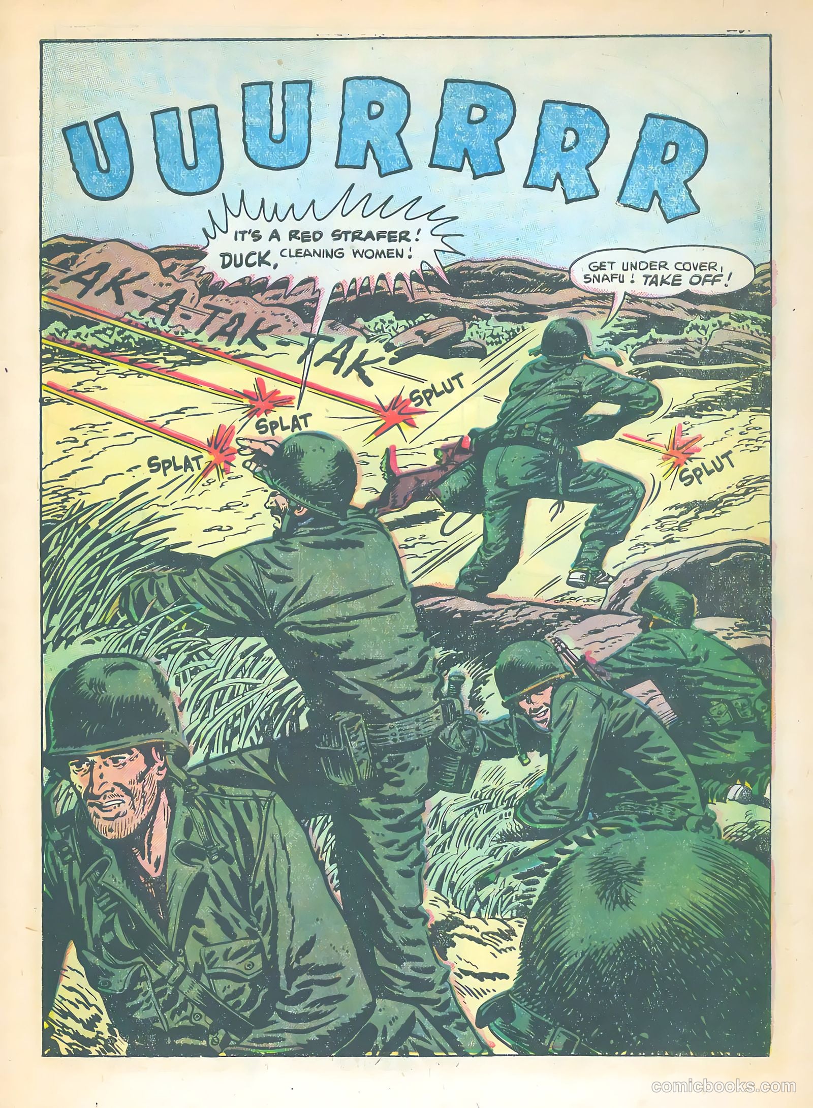 Never Again #1 (1955) — page 27 of 36