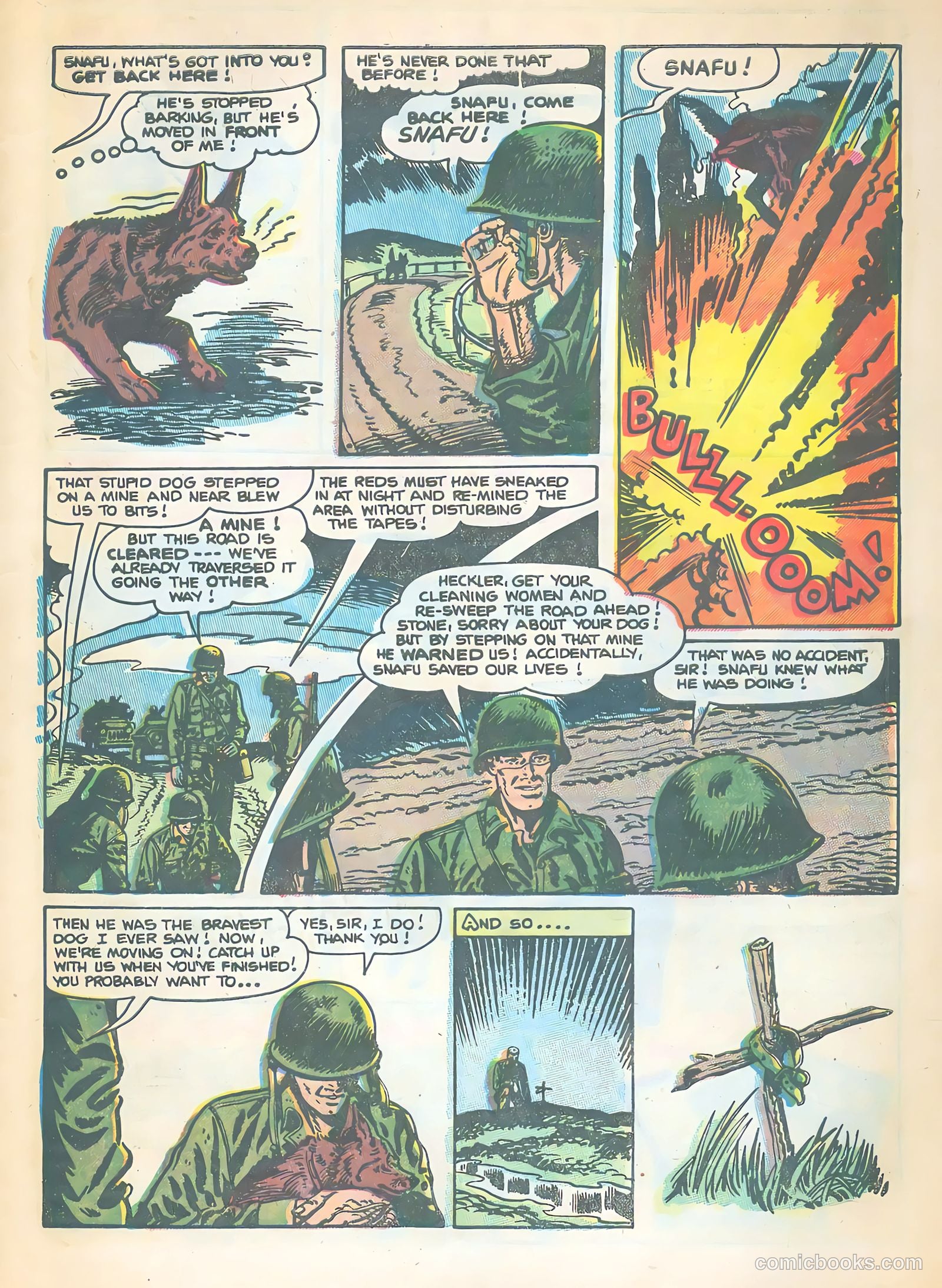 Never Again #1 (1955) — page 33 of 36