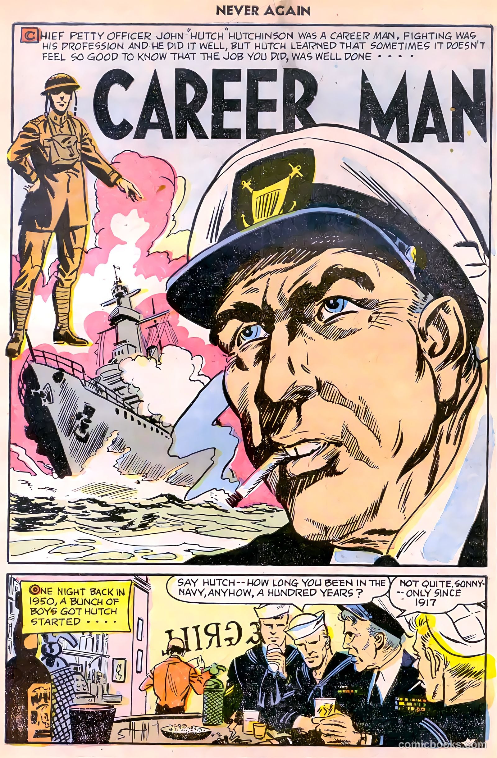 Never Again #8 (1956) — page 3 of 36