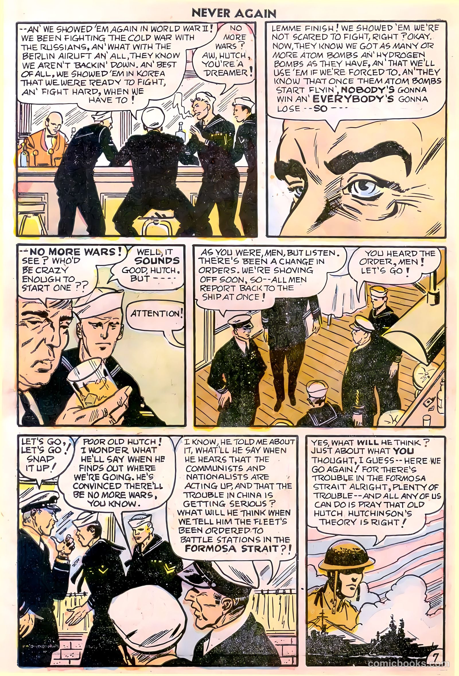 Never Again #8 (1956) — page 10 of 36