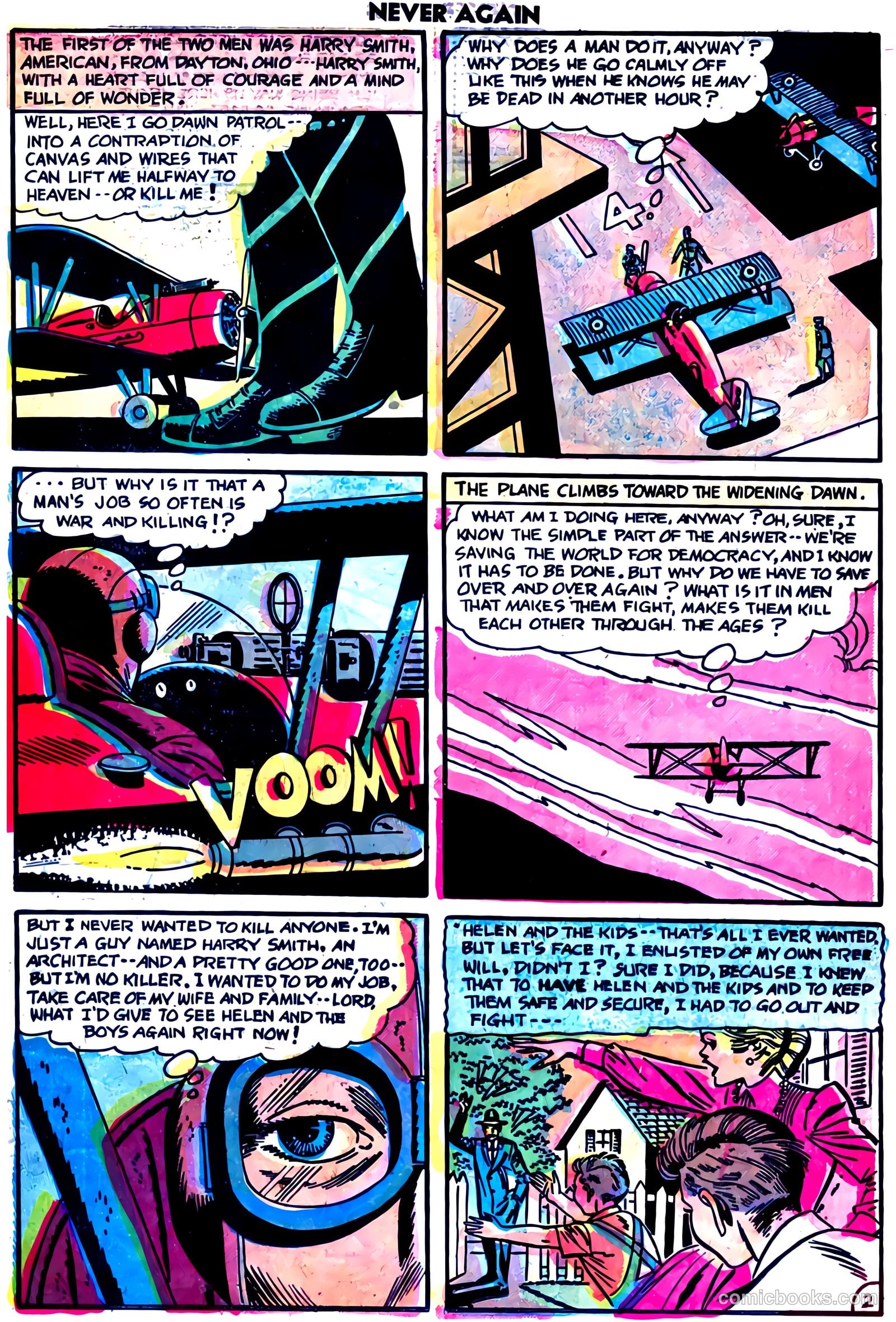 Never Again #8 (1956) — page 12 of 36