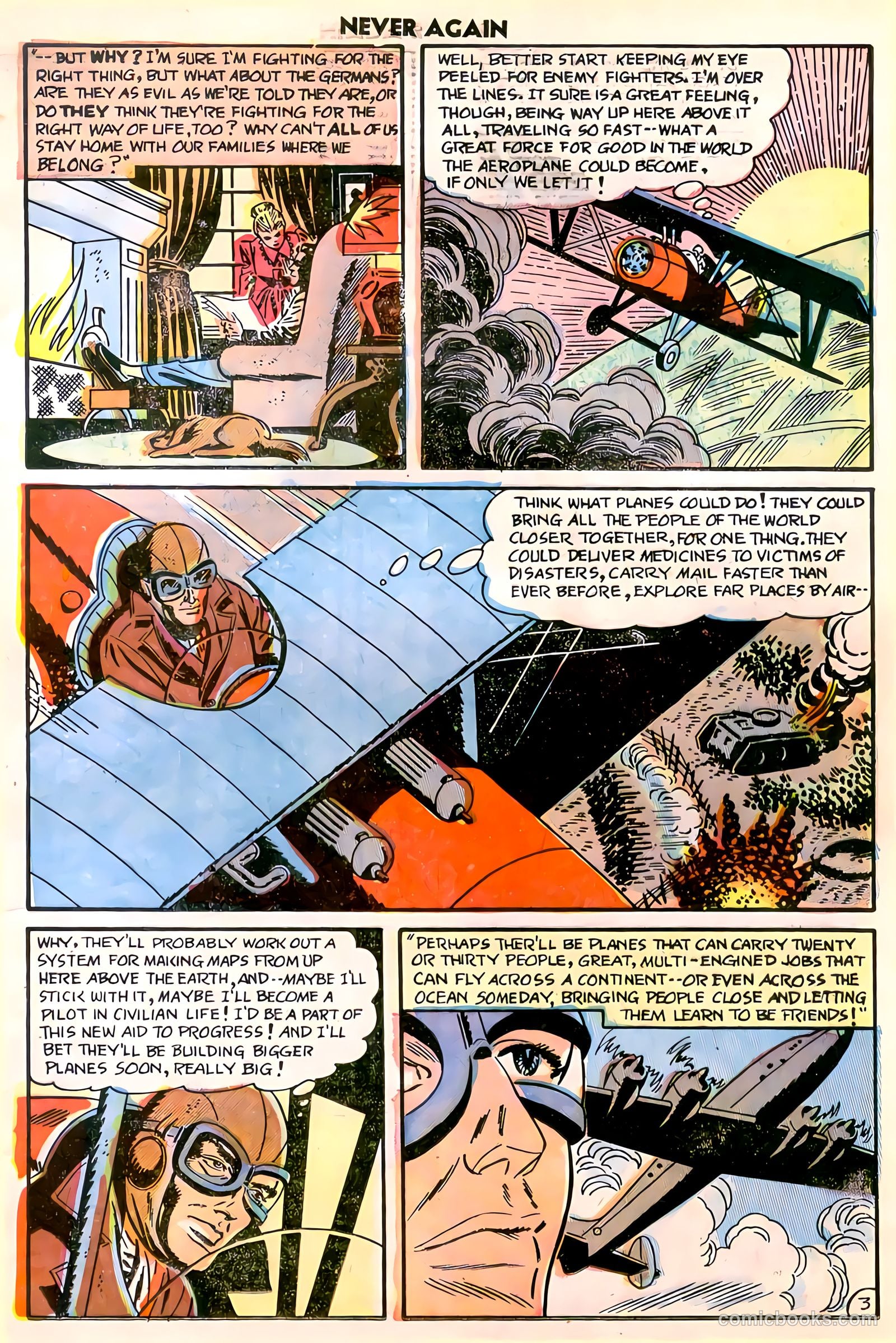 Never Again #8 (1956) — page 13 of 36