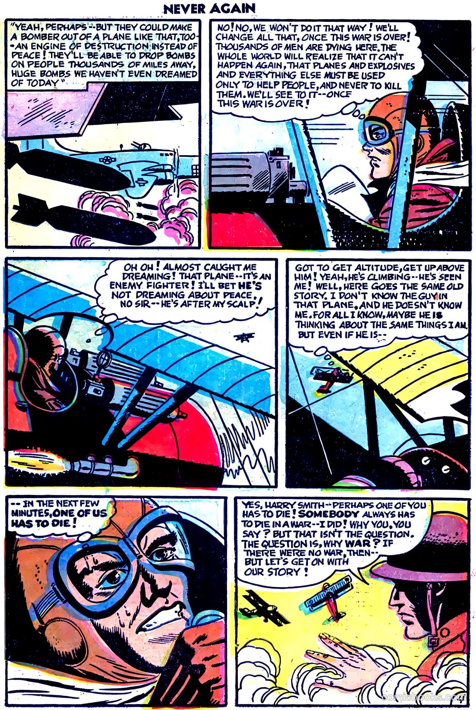 Never Again #8 (1956) — page 14 of 36