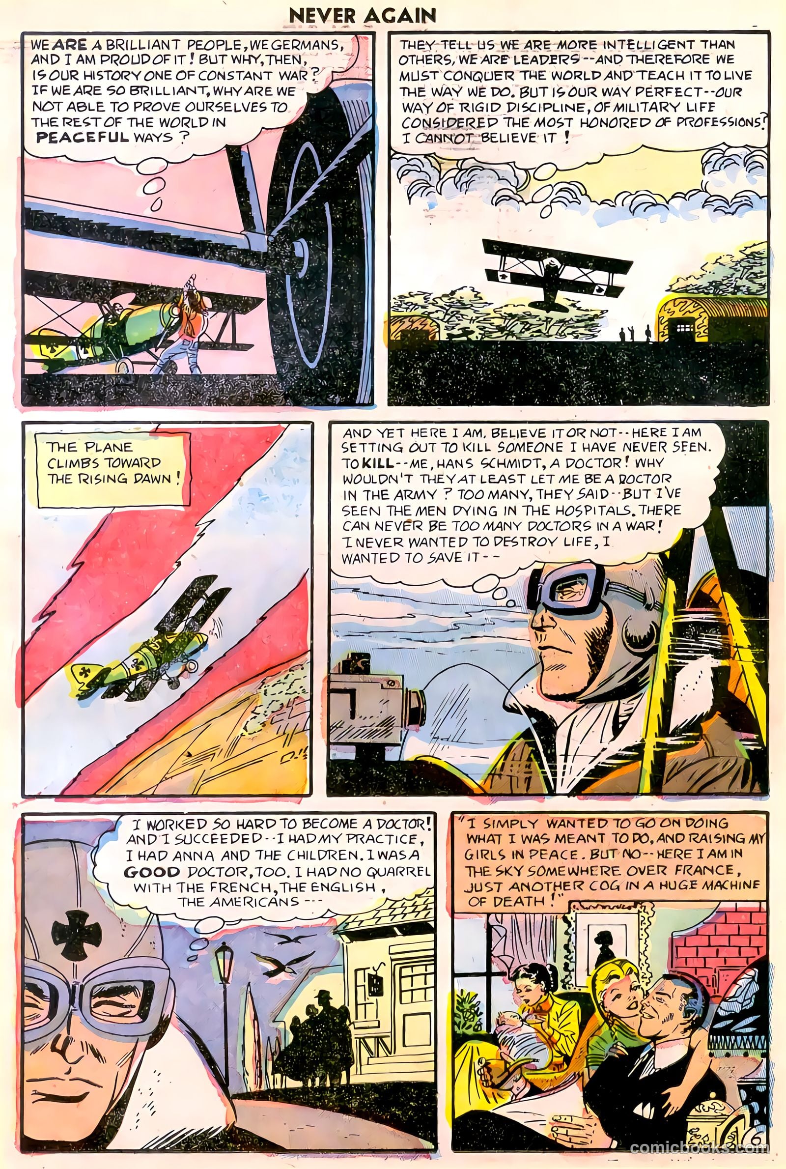 Never Again #8 (1956) — page 17 of 36