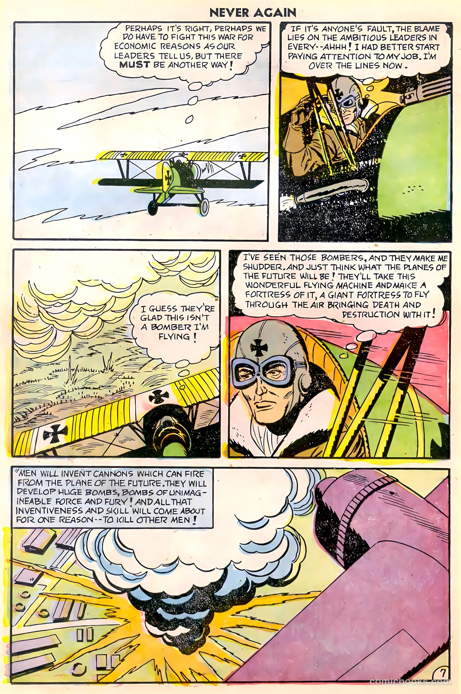 Never Again #8 (1956) — page 18 of 36