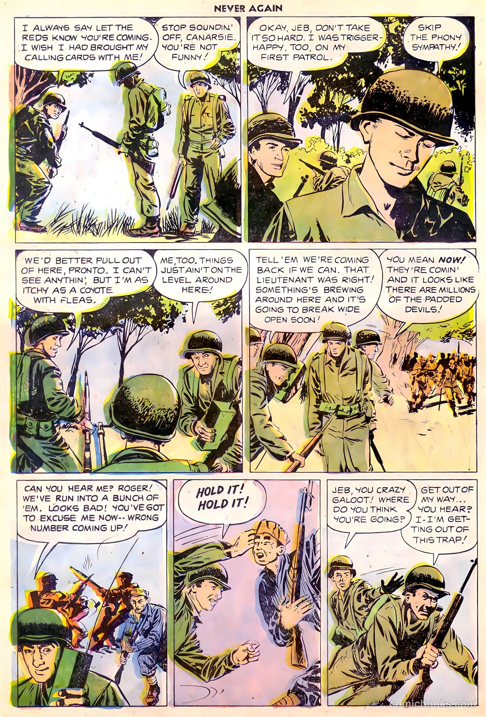 Never Again #8 (1956) — page 26 of 36