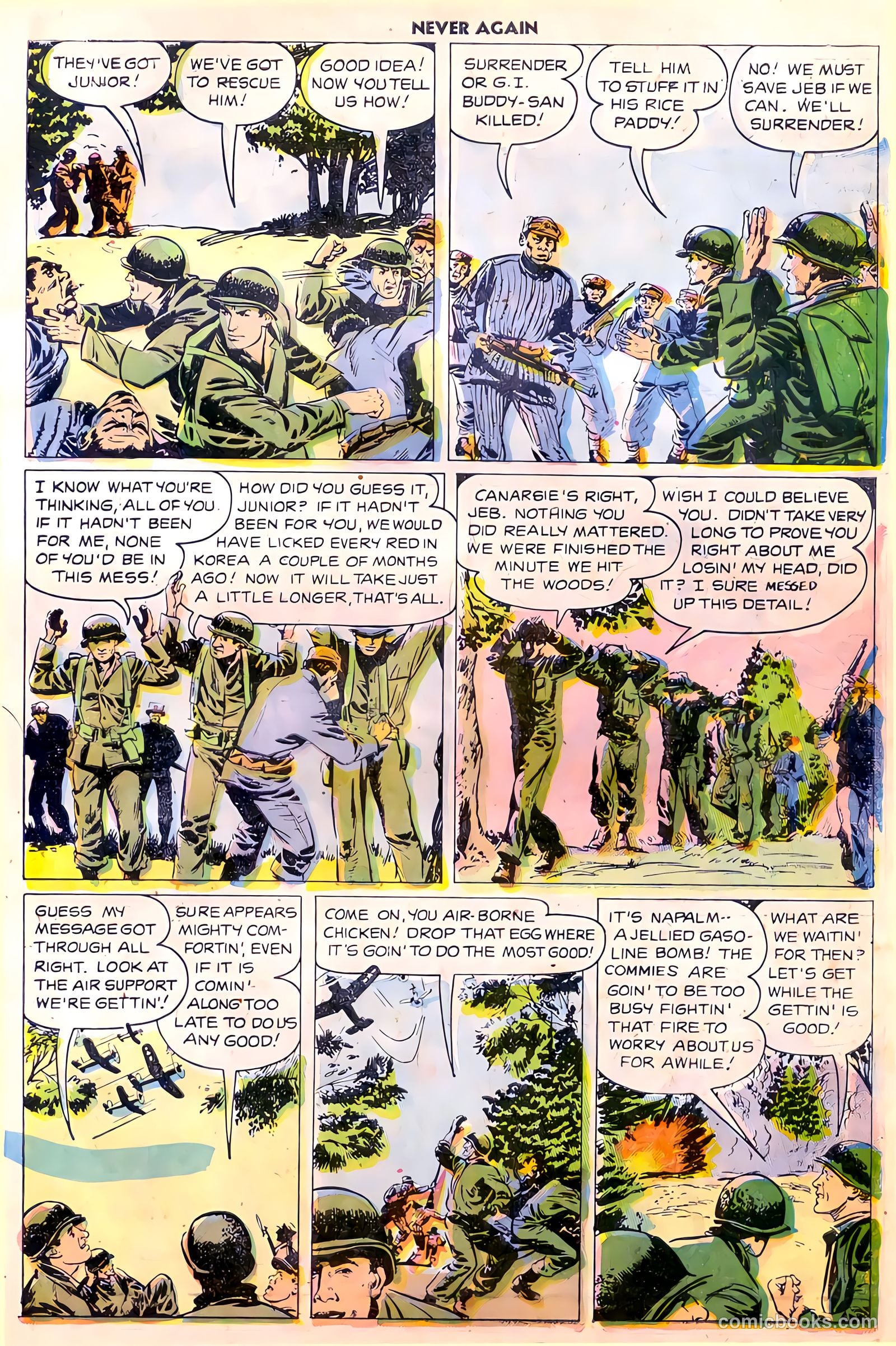 Never Again #8 (1956) — page 27 of 36